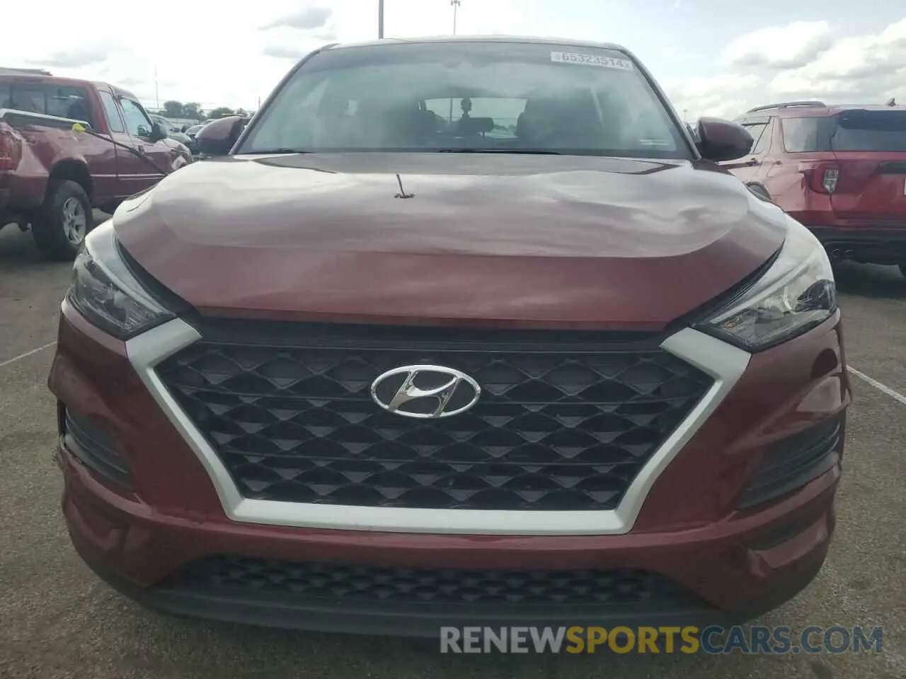 5 Photograph of a damaged car KM8J2CA43KU009770 HYUNDAI TUCSON 2019
