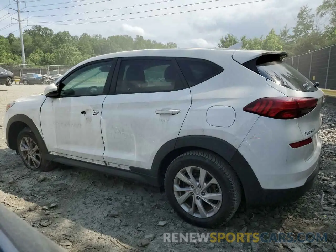 2 Photograph of a damaged car KM8J2CA43KU838466 HYUNDAI TUCSON 2019