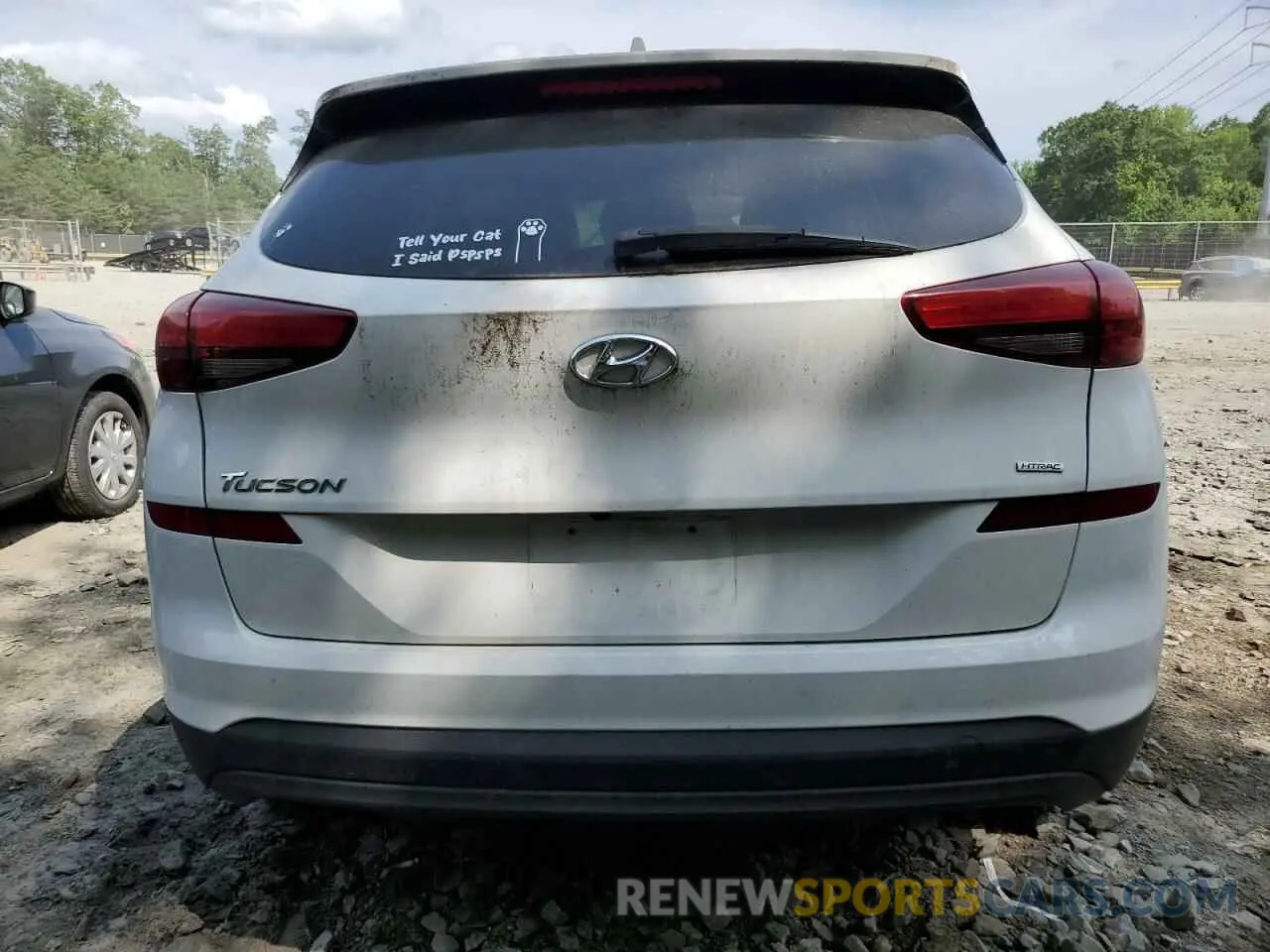 6 Photograph of a damaged car KM8J2CA43KU838466 HYUNDAI TUCSON 2019