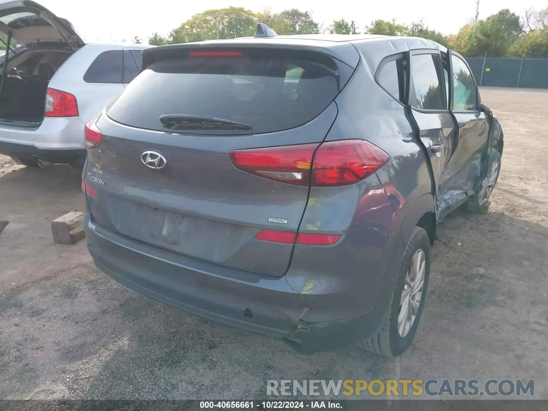 4 Photograph of a damaged car KM8J2CA44KU030921 HYUNDAI TUCSON 2019