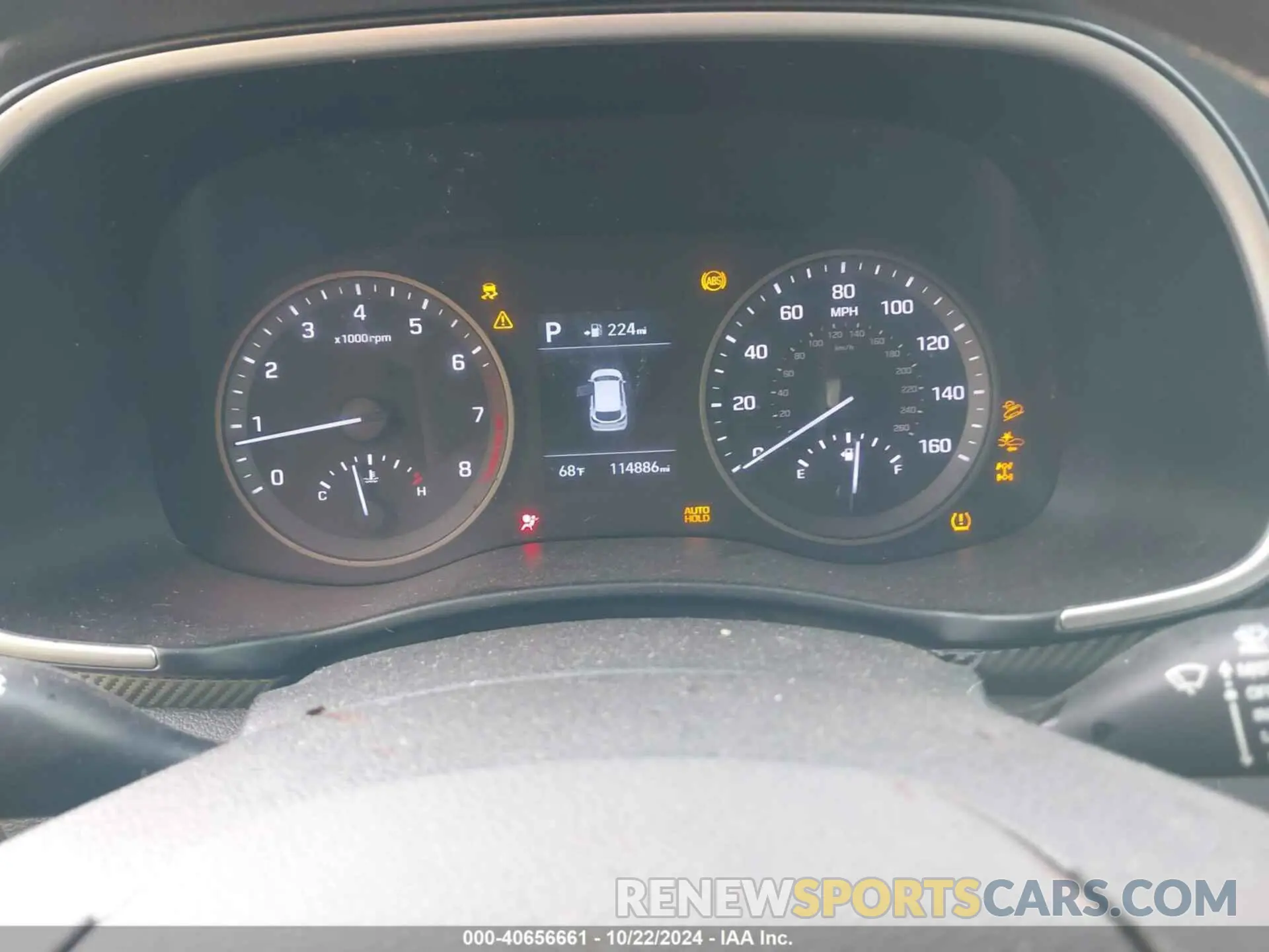 7 Photograph of a damaged car KM8J2CA44KU030921 HYUNDAI TUCSON 2019