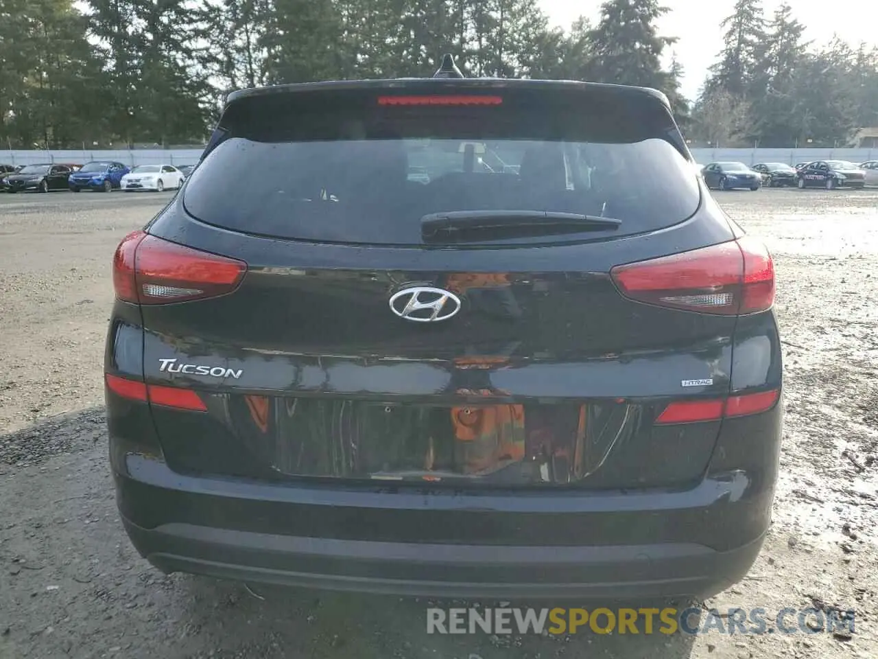 6 Photograph of a damaged car KM8J2CA44KU056788 HYUNDAI TUCSON 2019
