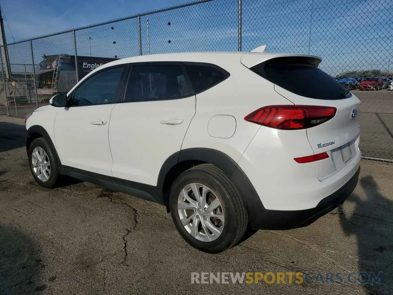 2 Photograph of a damaged car KM8J2CA44KU063420 HYUNDAI TUCSON 2019
