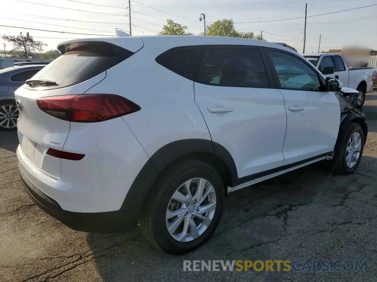 3 Photograph of a damaged car KM8J2CA44KU063420 HYUNDAI TUCSON 2019