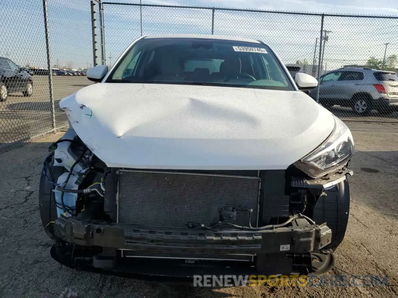 5 Photograph of a damaged car KM8J2CA44KU063420 HYUNDAI TUCSON 2019