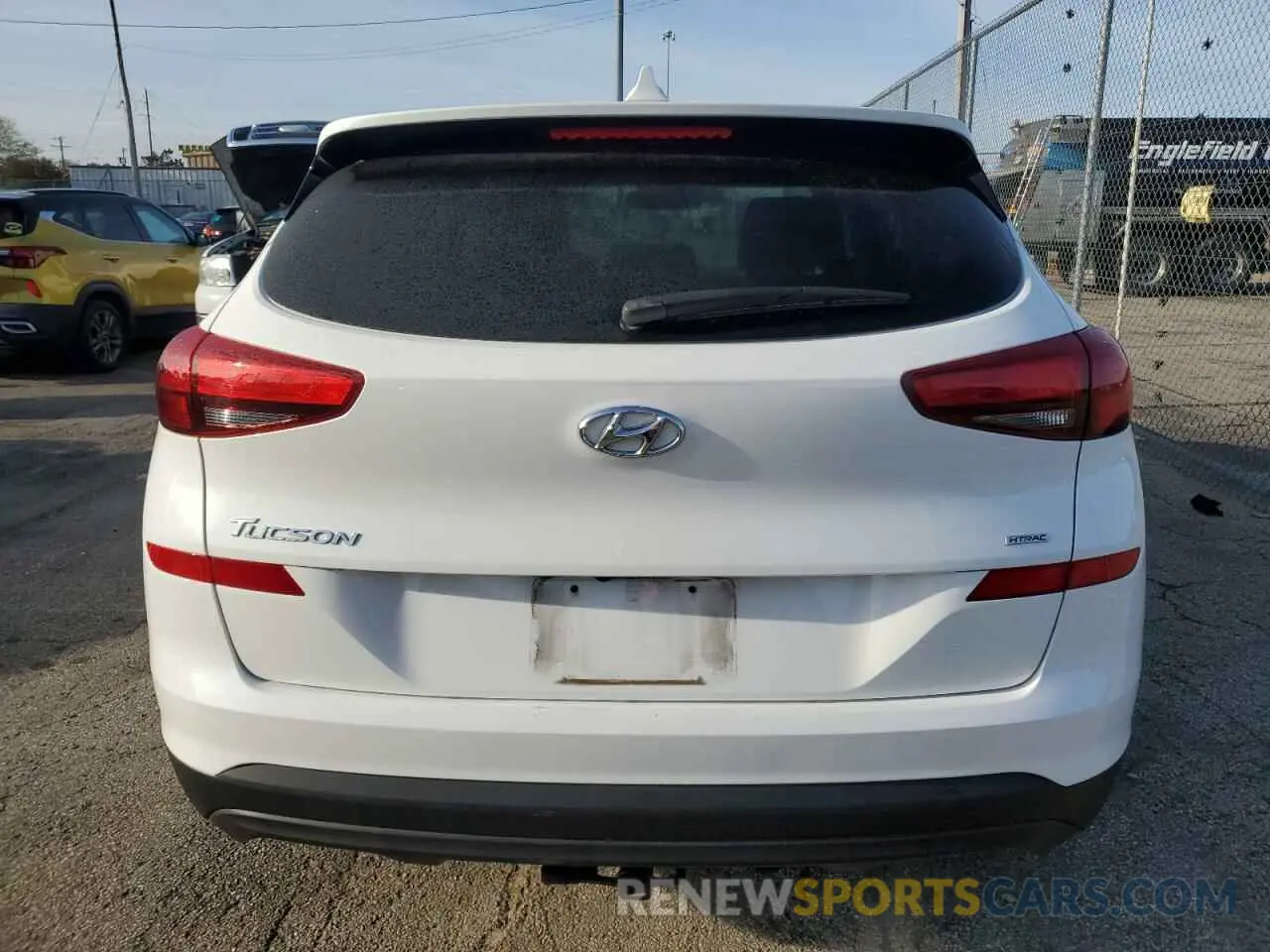 6 Photograph of a damaged car KM8J2CA44KU063420 HYUNDAI TUCSON 2019