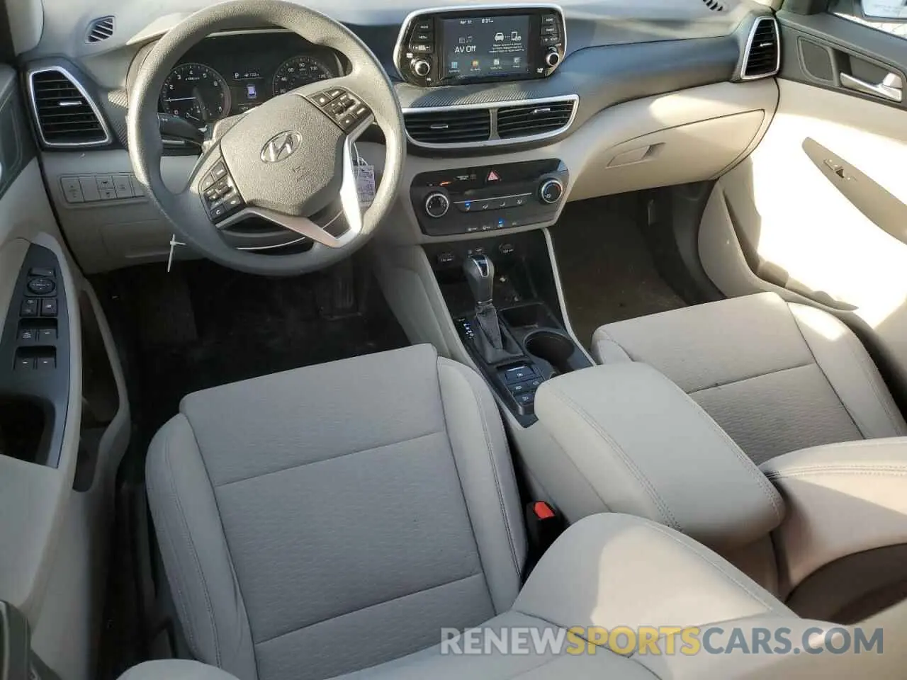 8 Photograph of a damaged car KM8J2CA44KU063420 HYUNDAI TUCSON 2019