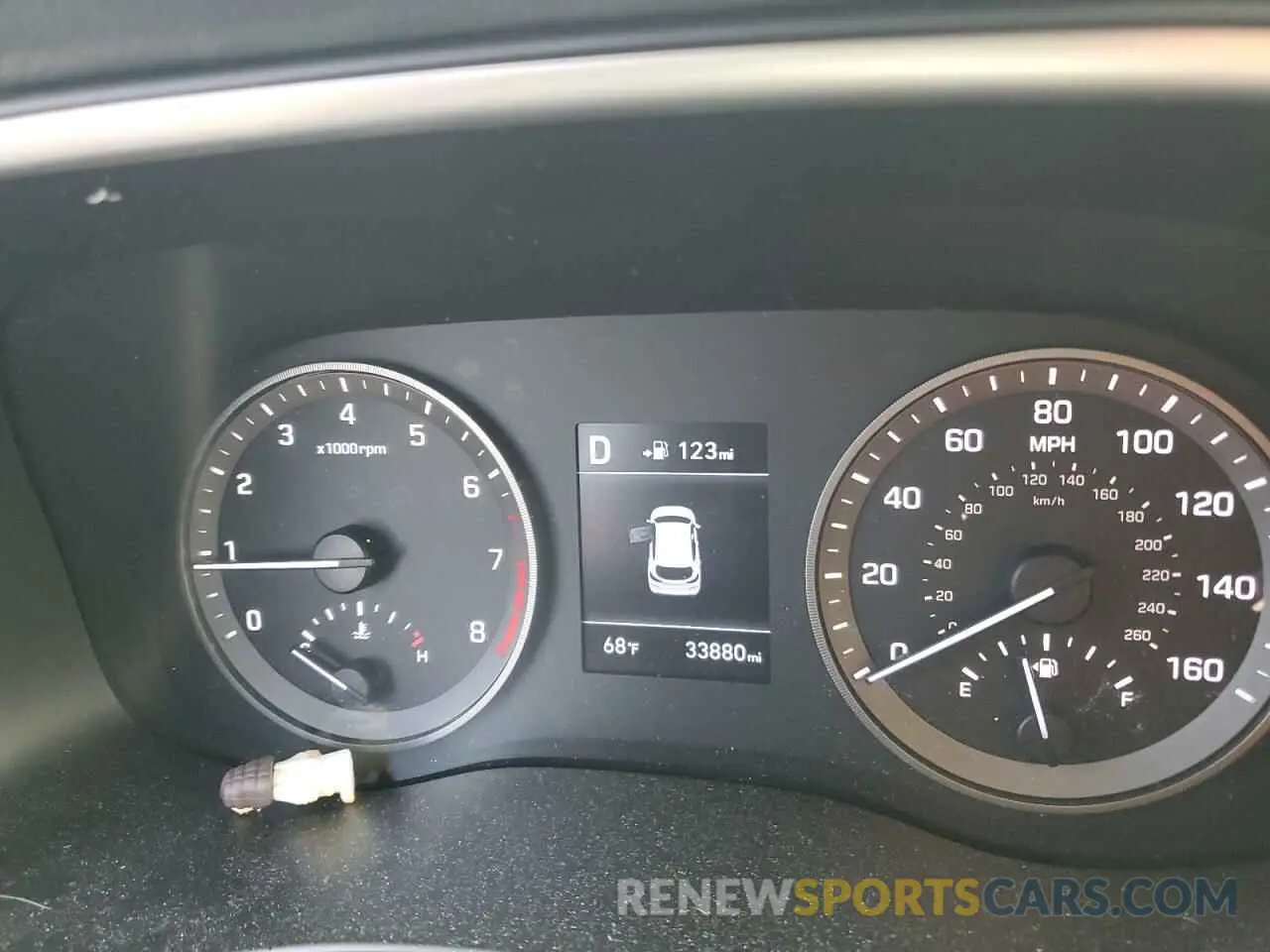 9 Photograph of a damaged car KM8J2CA44KU063420 HYUNDAI TUCSON 2019