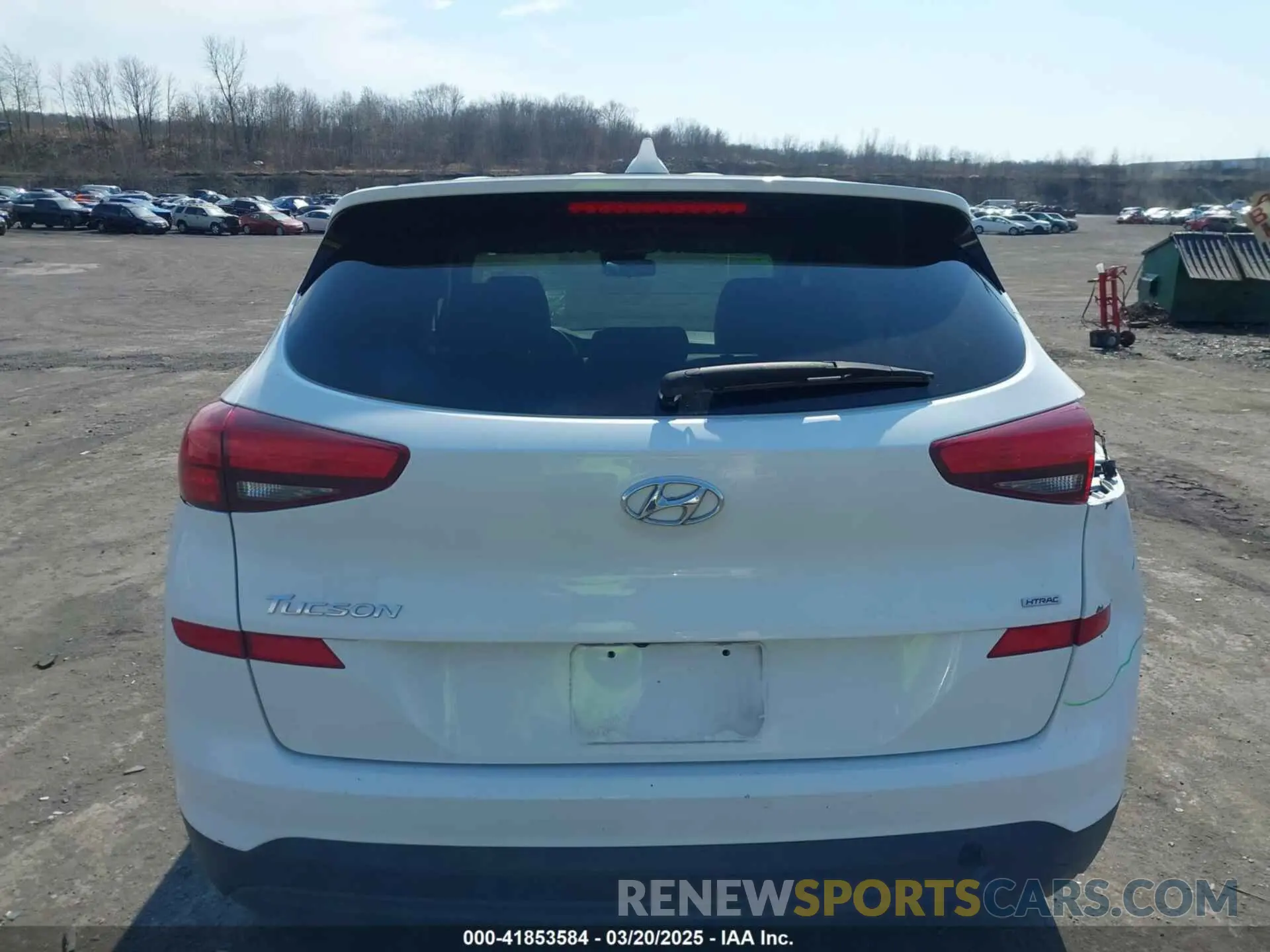 16 Photograph of a damaged car KM8J2CA44KU847421 HYUNDAI TUCSON 2019