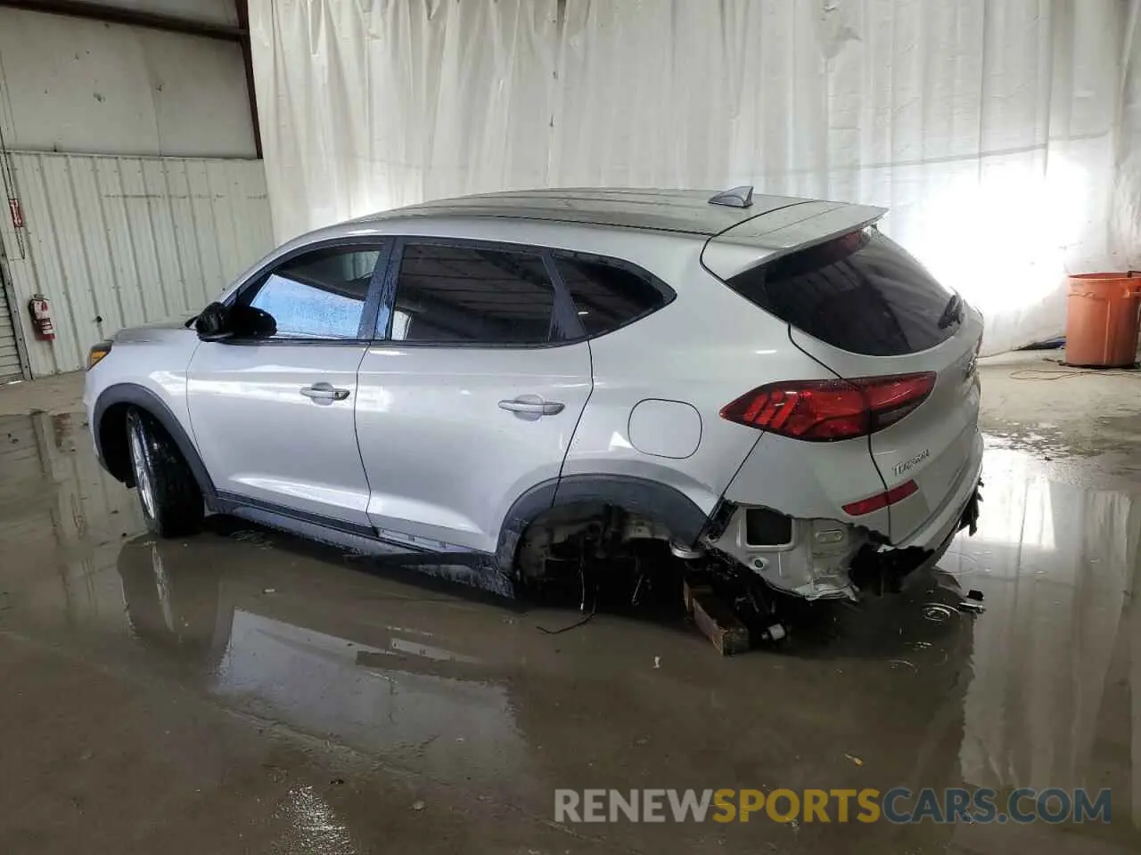 2 Photograph of a damaged car KM8J2CA45KU847024 HYUNDAI TUCSON 2019