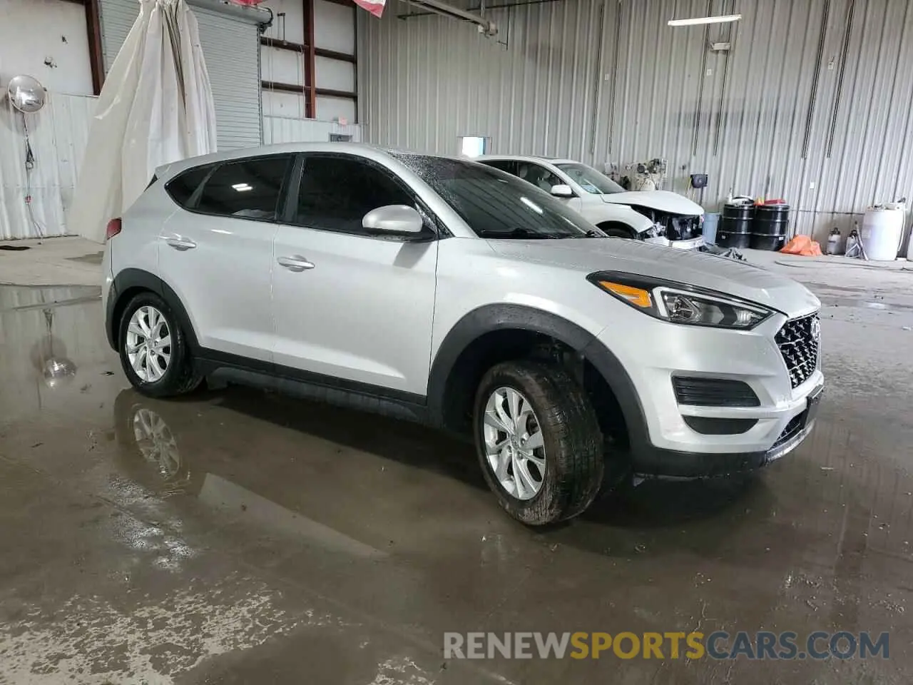 4 Photograph of a damaged car KM8J2CA45KU847024 HYUNDAI TUCSON 2019