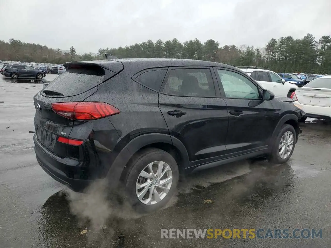 3 Photograph of a damaged car KM8J2CA45KU847041 HYUNDAI TUCSON 2019