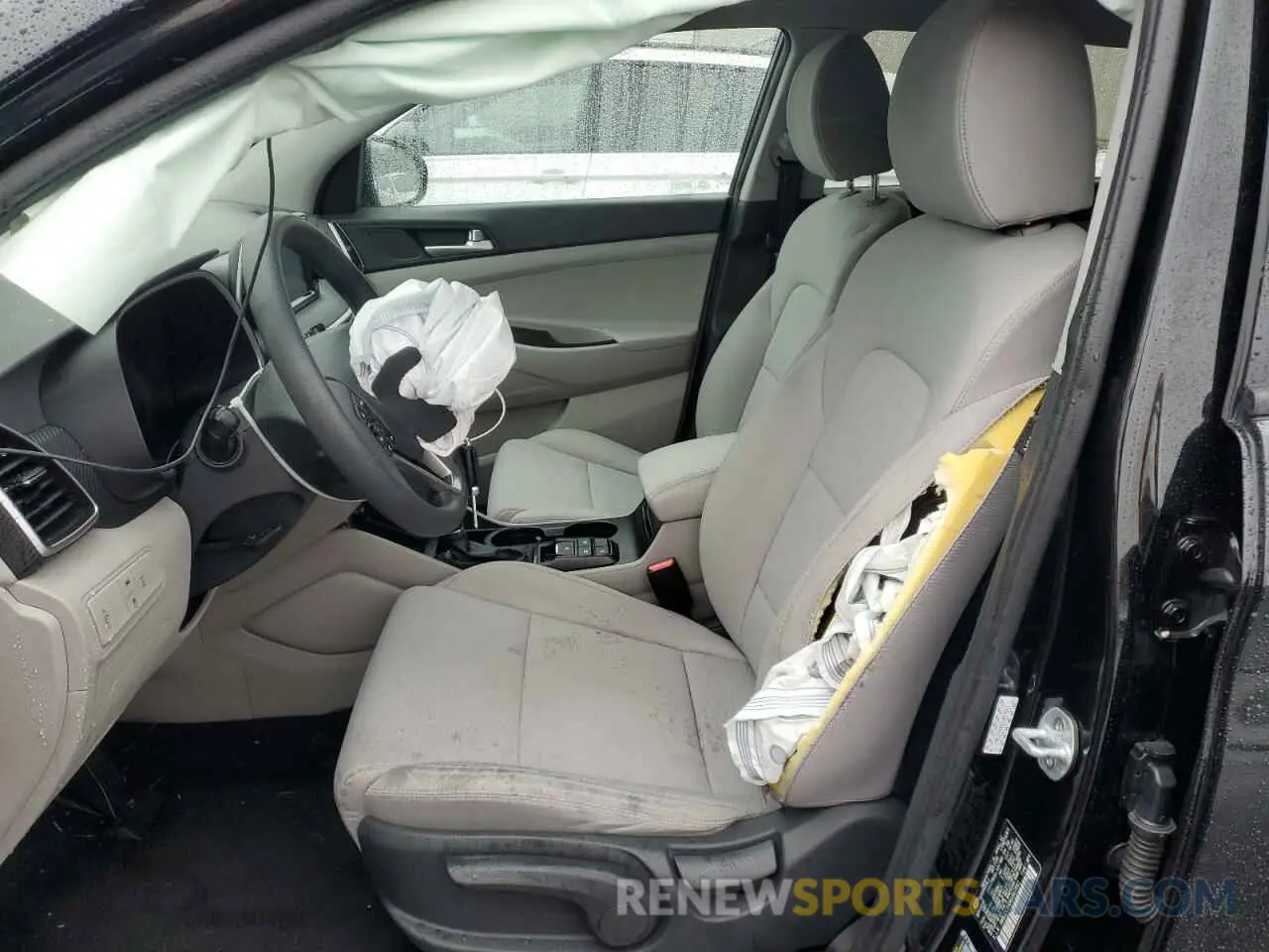 7 Photograph of a damaged car KM8J2CA45KU847041 HYUNDAI TUCSON 2019
