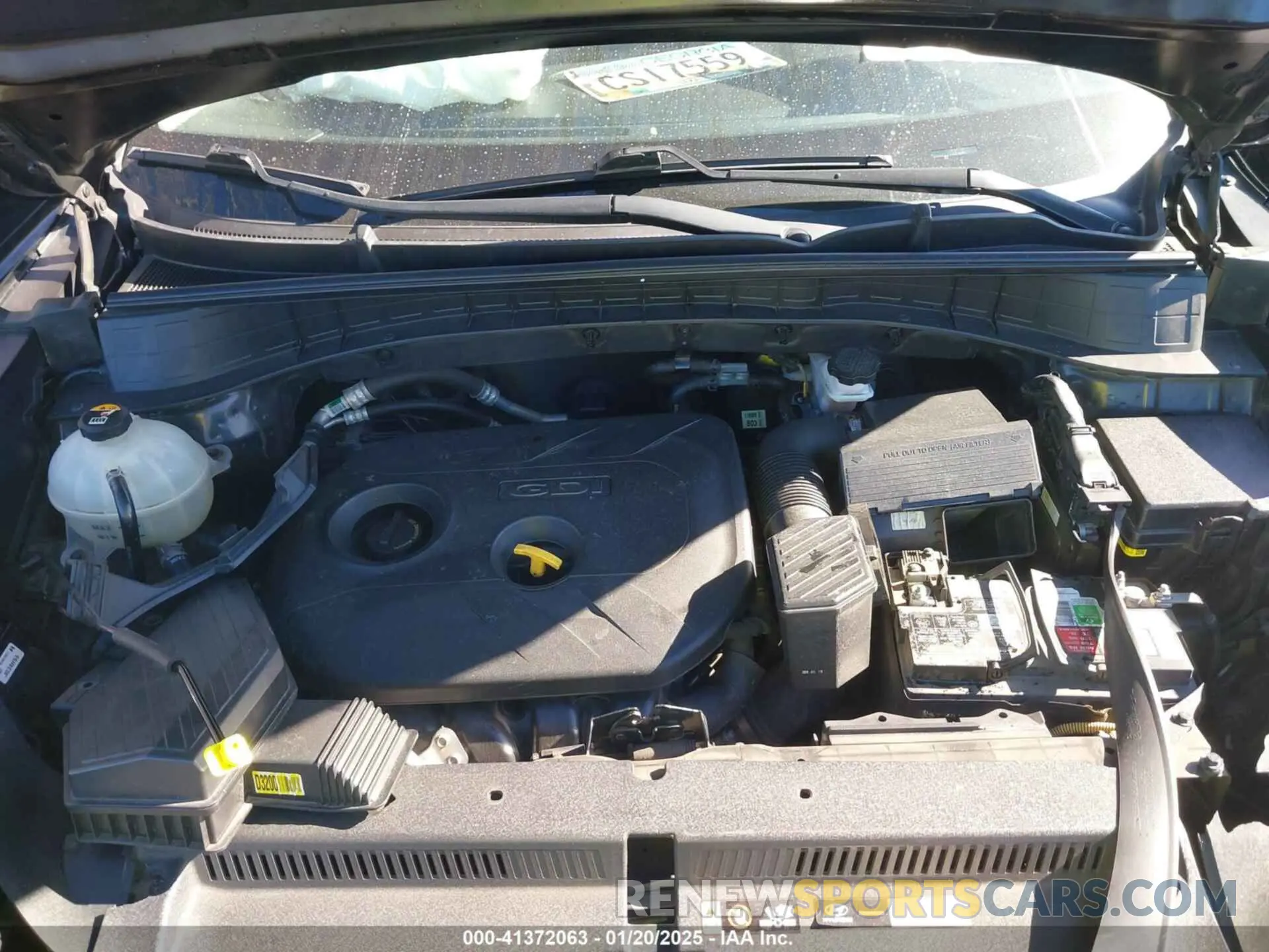 10 Photograph of a damaged car KM8J2CA45KU951058 HYUNDAI TUCSON 2019