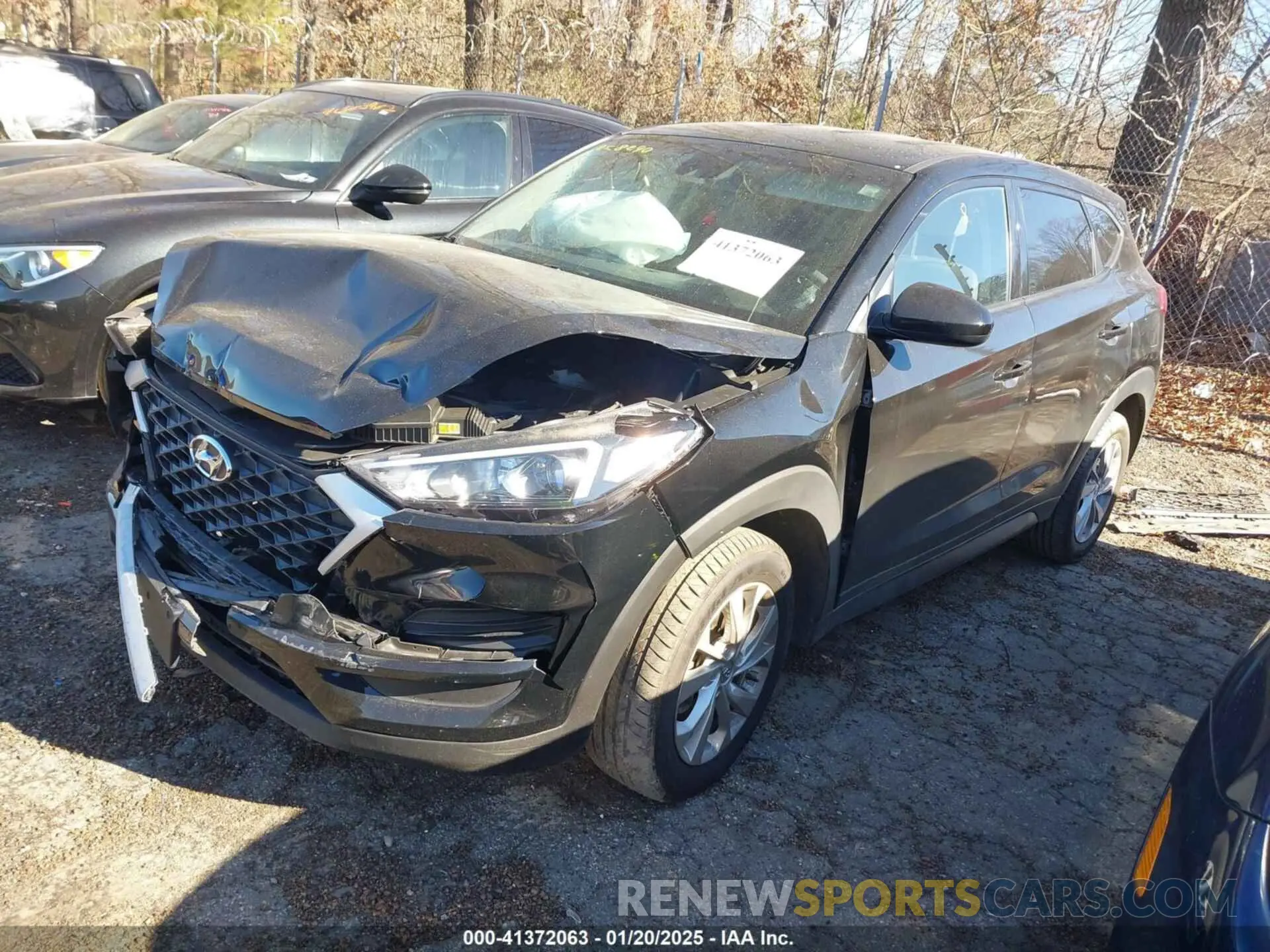 2 Photograph of a damaged car KM8J2CA45KU951058 HYUNDAI TUCSON 2019