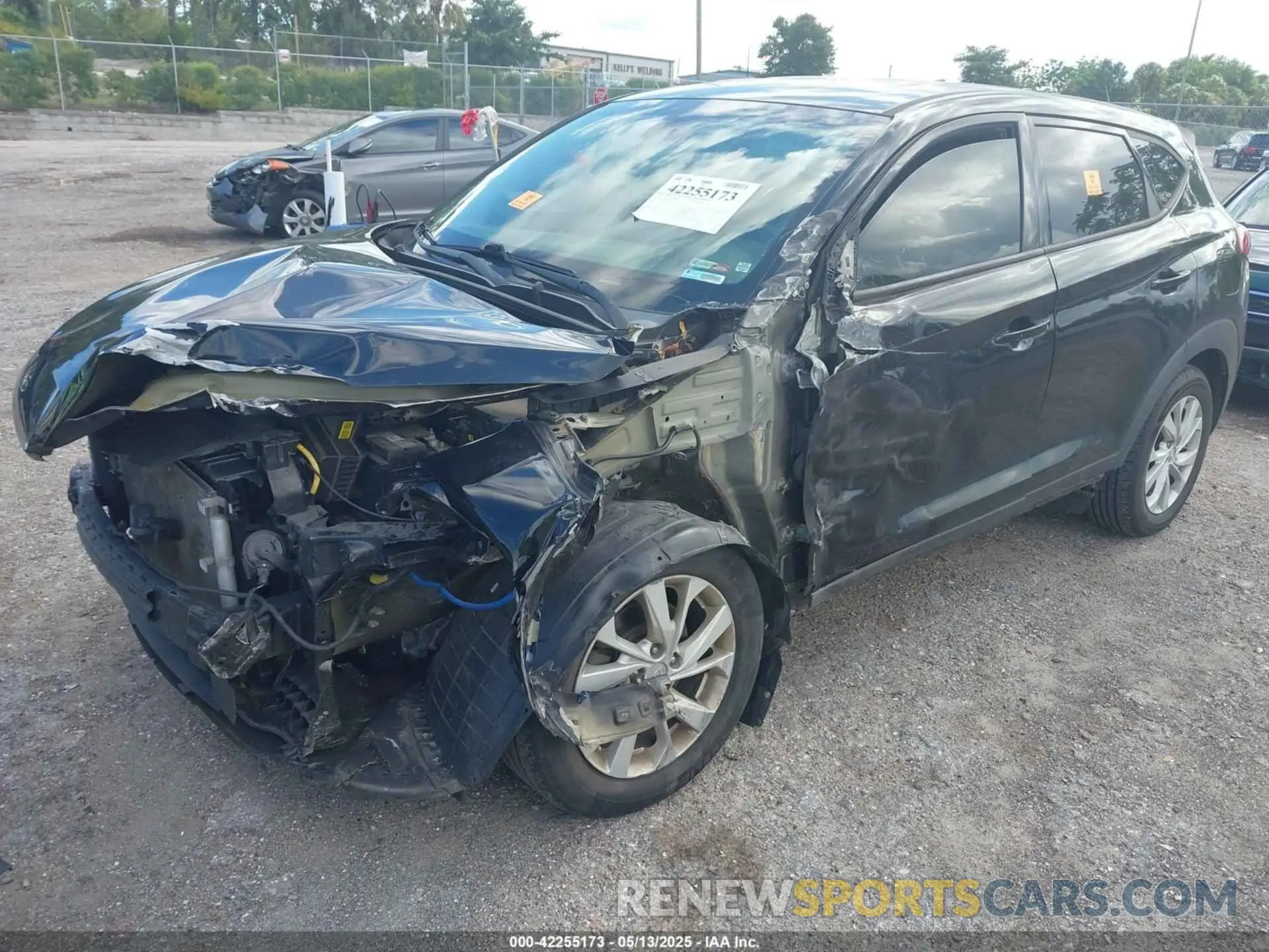 2 Photograph of a damaged car KM8J2CA45KU971276 HYUNDAI TUCSON 2019
