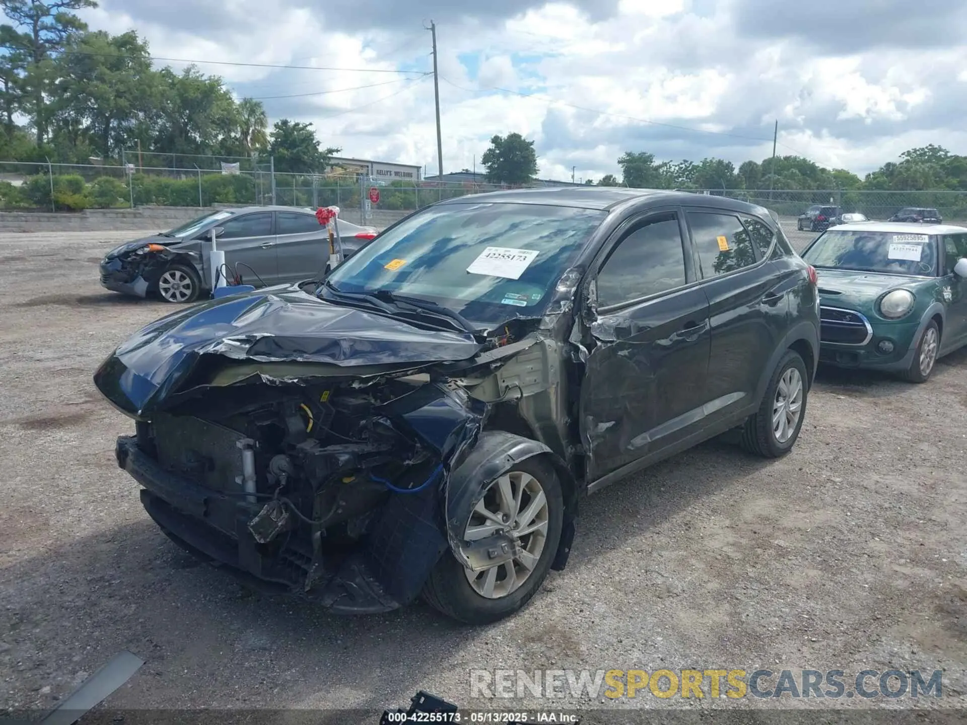 6 Photograph of a damaged car KM8J2CA45KU971276 HYUNDAI TUCSON 2019