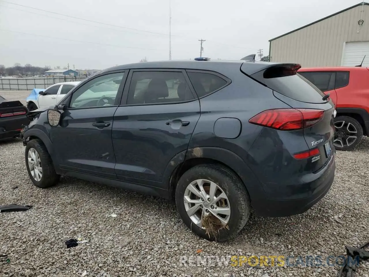 2 Photograph of a damaged car KM8J2CA46KU000559 HYUNDAI TUCSON 2019