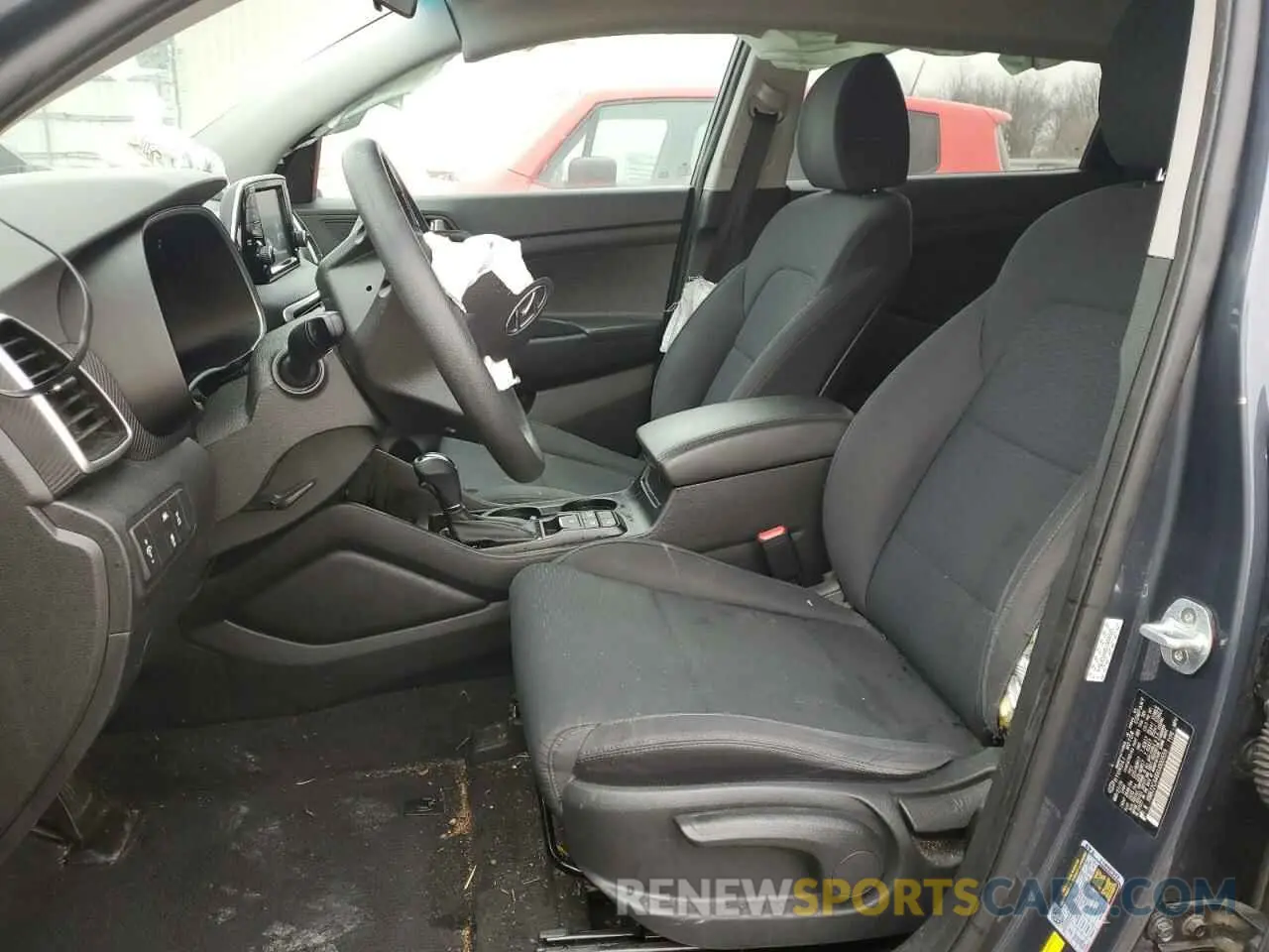 7 Photograph of a damaged car KM8J2CA46KU000559 HYUNDAI TUCSON 2019