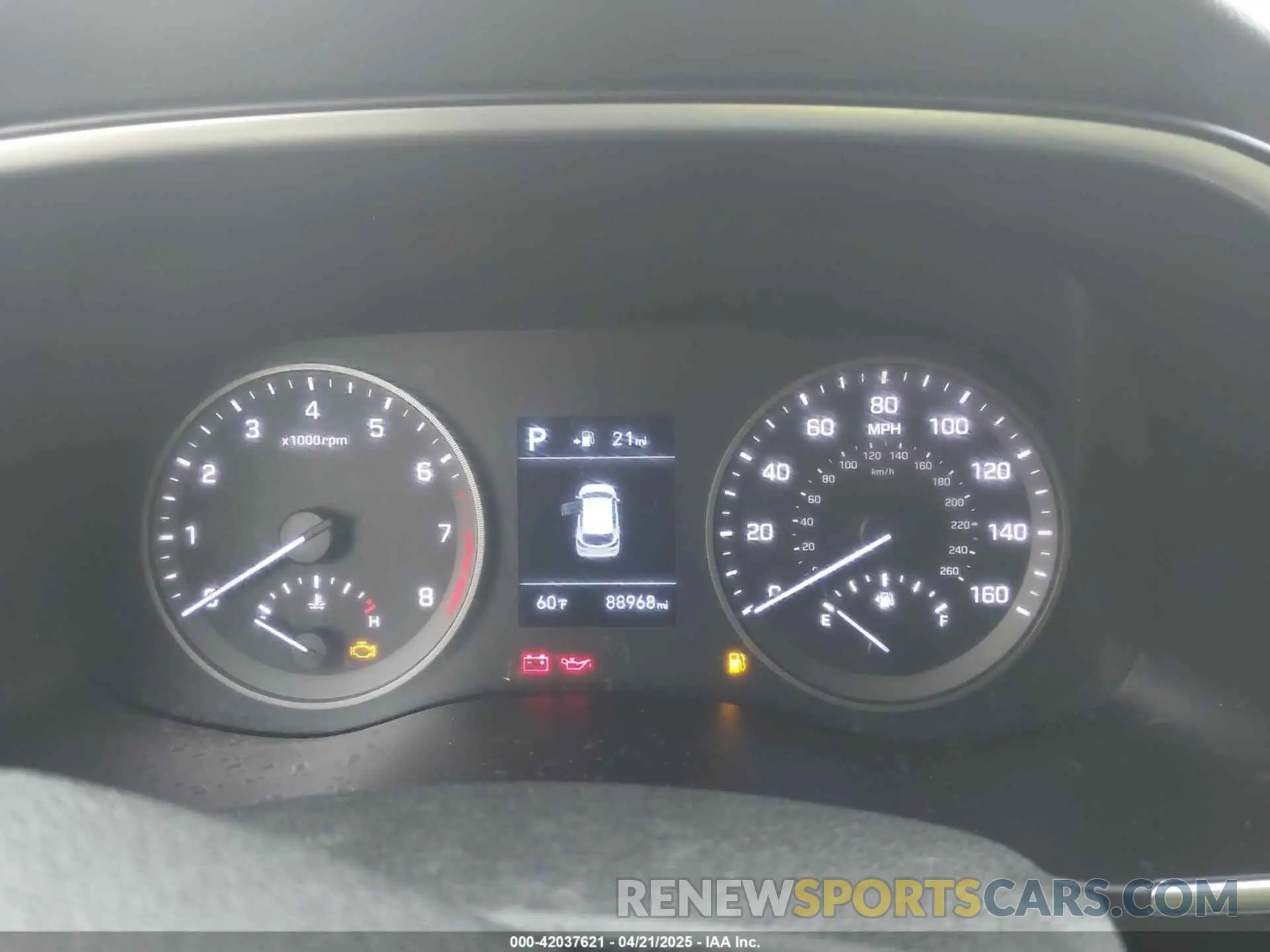 7 Photograph of a damaged car KM8J2CA46KU009715 HYUNDAI TUCSON 2019