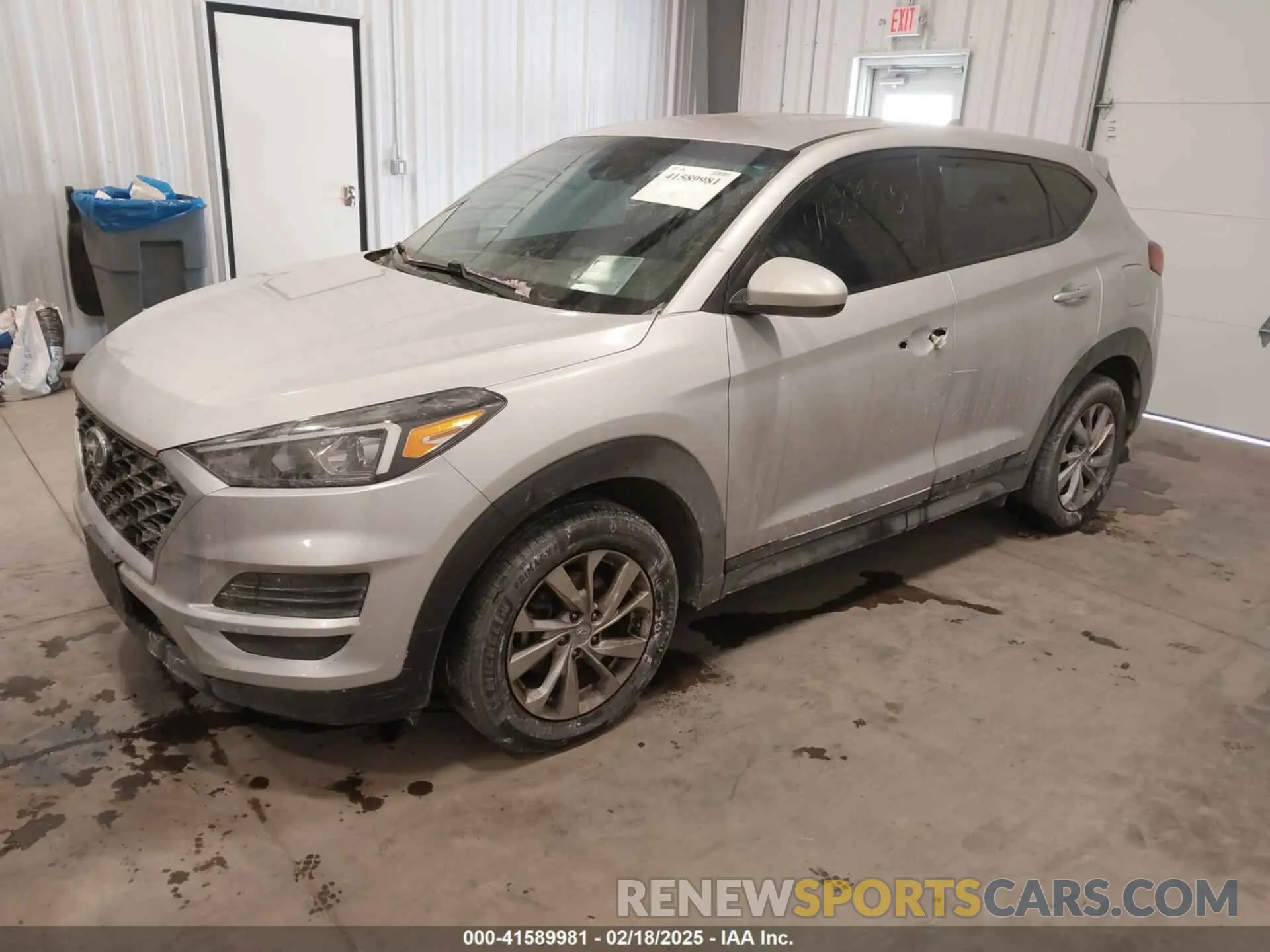 2 Photograph of a damaged car KM8J2CA46KU851423 HYUNDAI TUCSON 2019