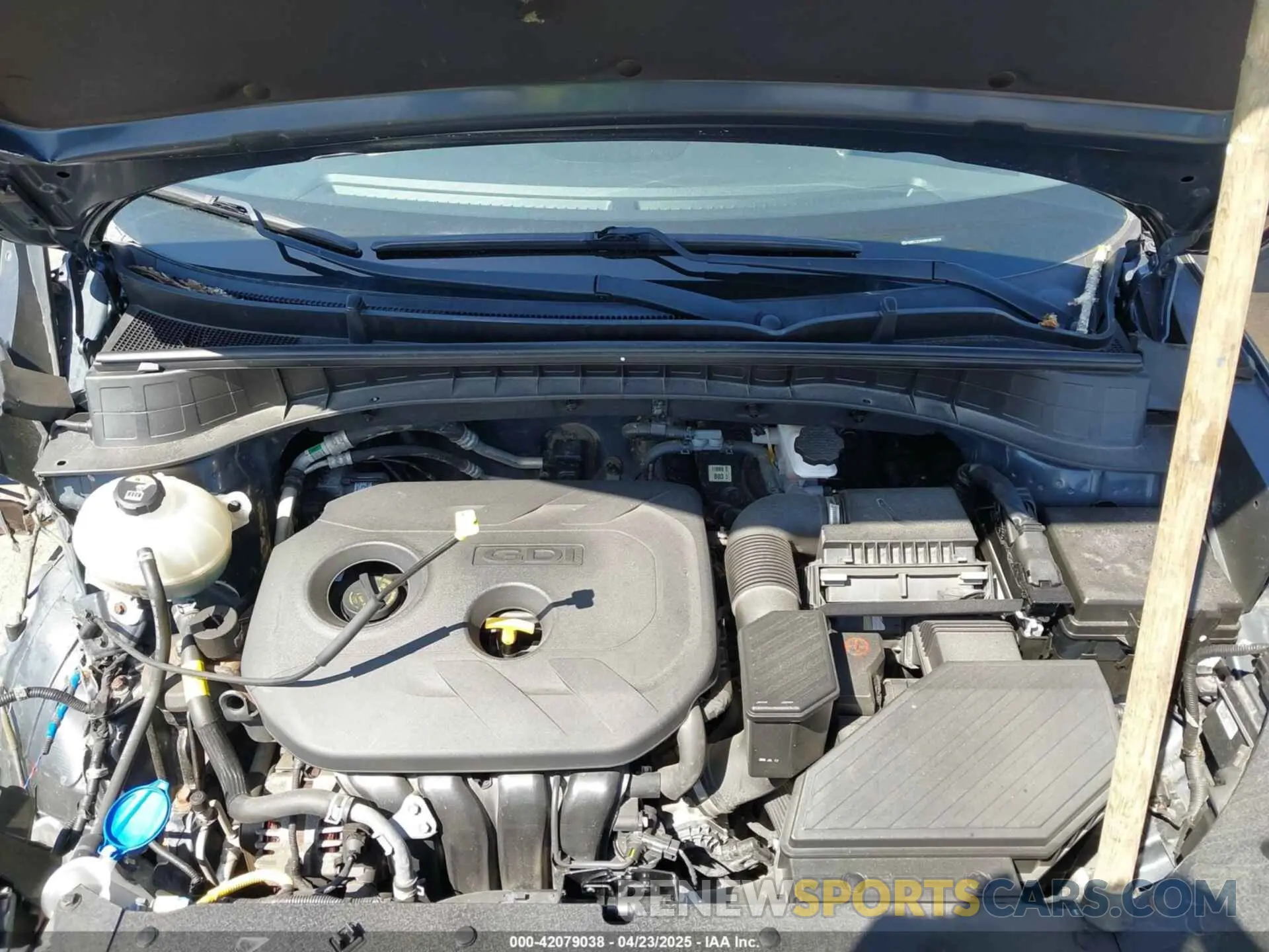 10 Photograph of a damaged car KM8J2CA46KU859019 HYUNDAI TUCSON 2019