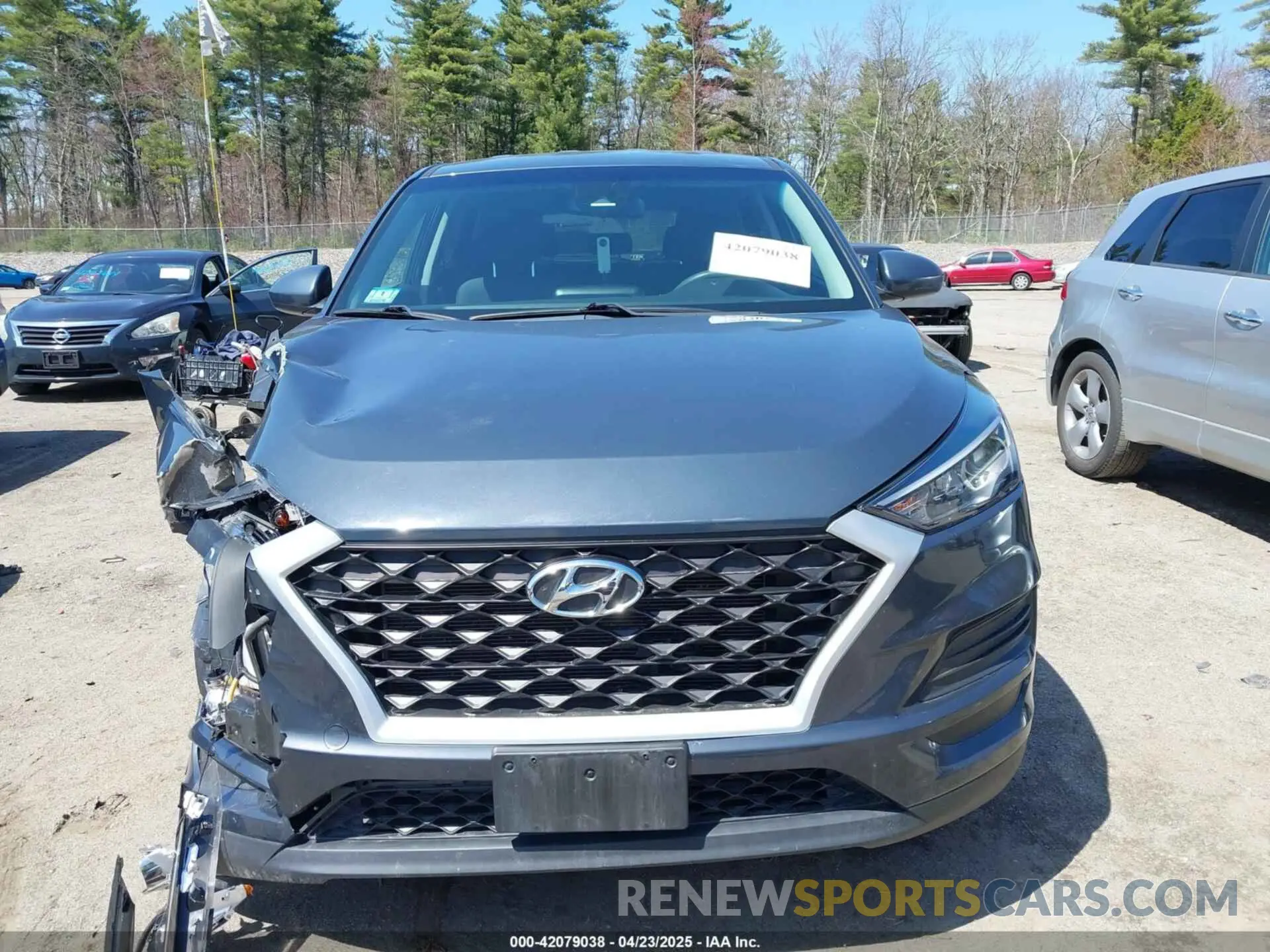 13 Photograph of a damaged car KM8J2CA46KU859019 HYUNDAI TUCSON 2019