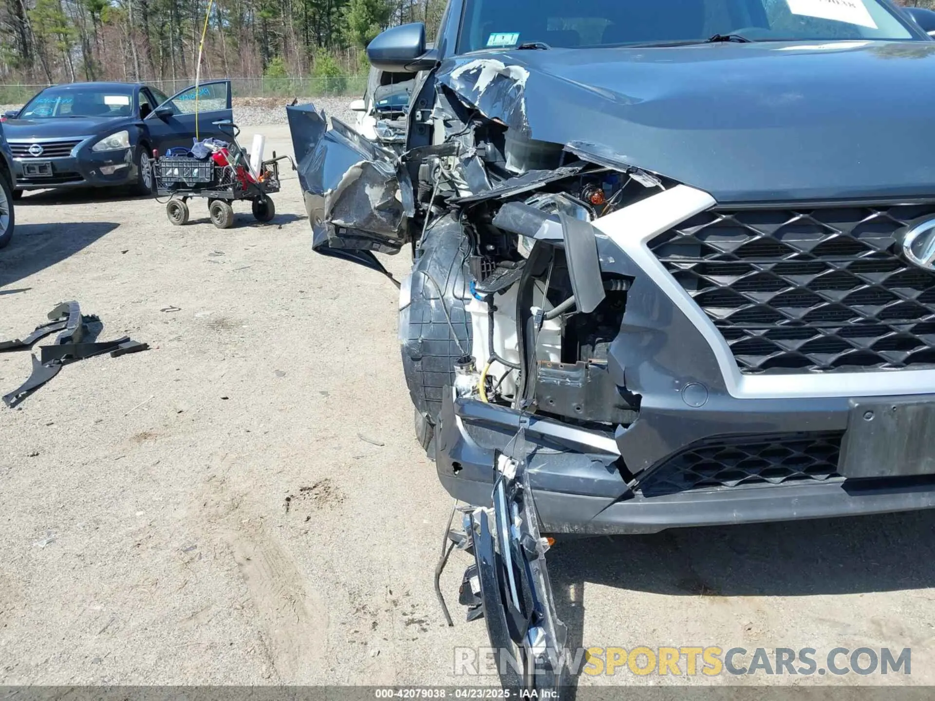18 Photograph of a damaged car KM8J2CA46KU859019 HYUNDAI TUCSON 2019