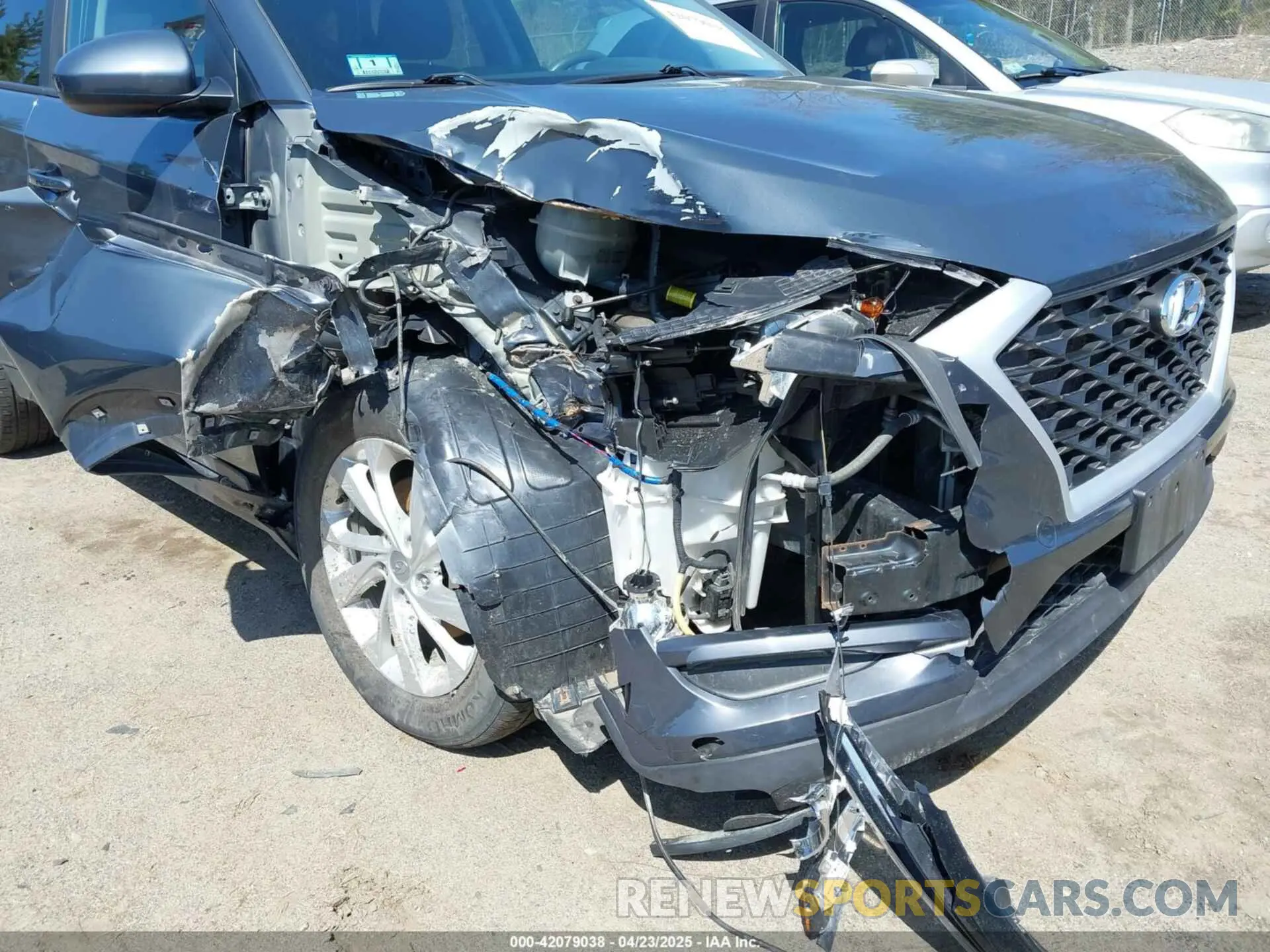 19 Photograph of a damaged car KM8J2CA46KU859019 HYUNDAI TUCSON 2019