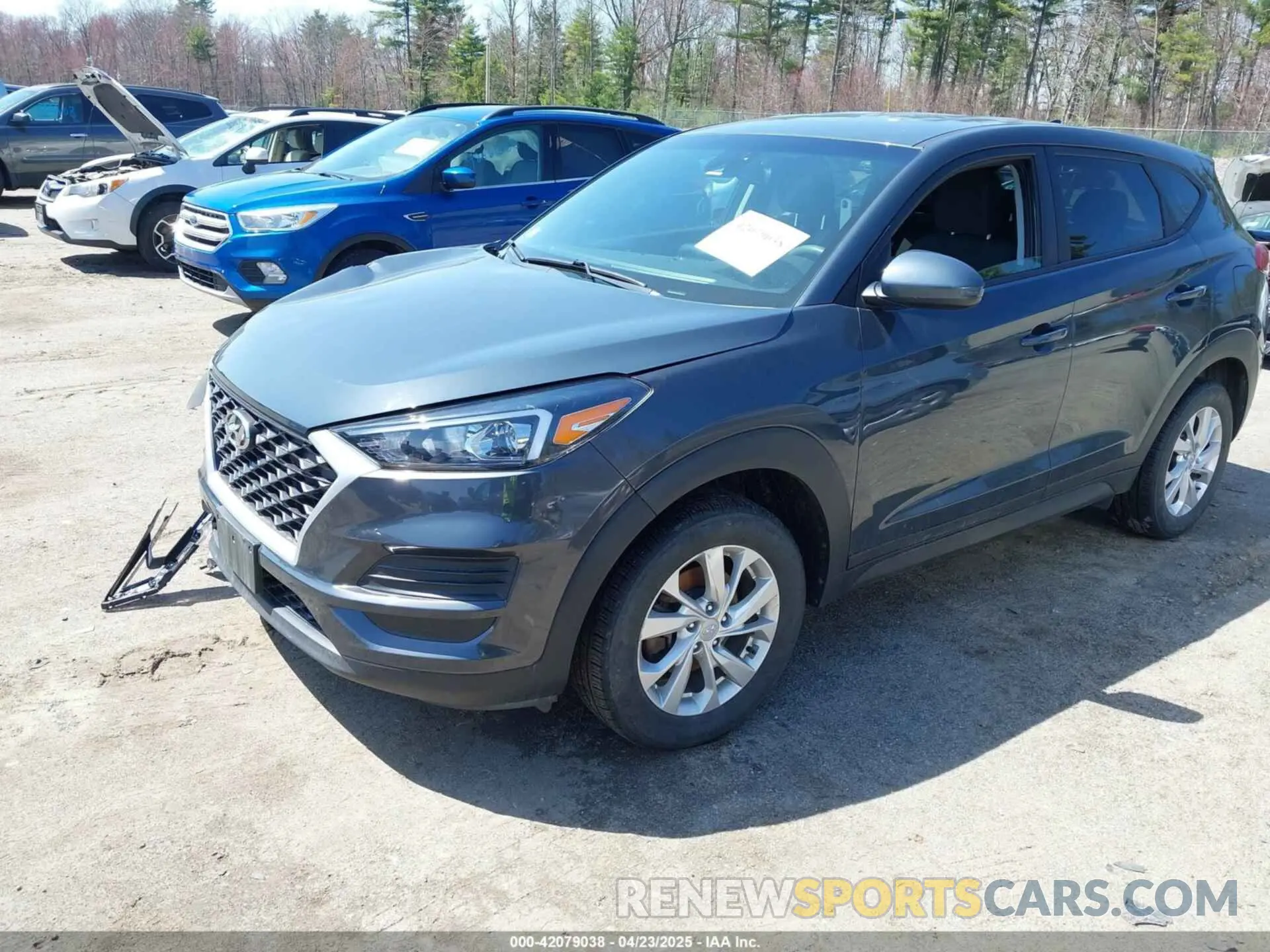 2 Photograph of a damaged car KM8J2CA46KU859019 HYUNDAI TUCSON 2019