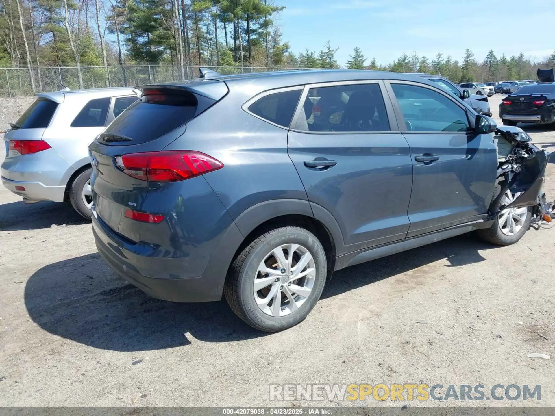 4 Photograph of a damaged car KM8J2CA46KU859019 HYUNDAI TUCSON 2019