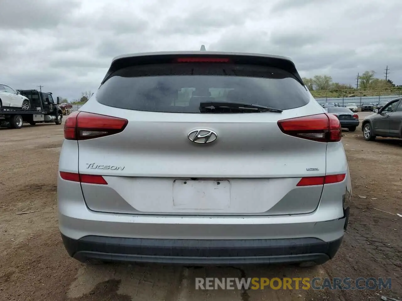 6 Photograph of a damaged car KM8J2CA46KU891372 HYUNDAI TUCSON 2019