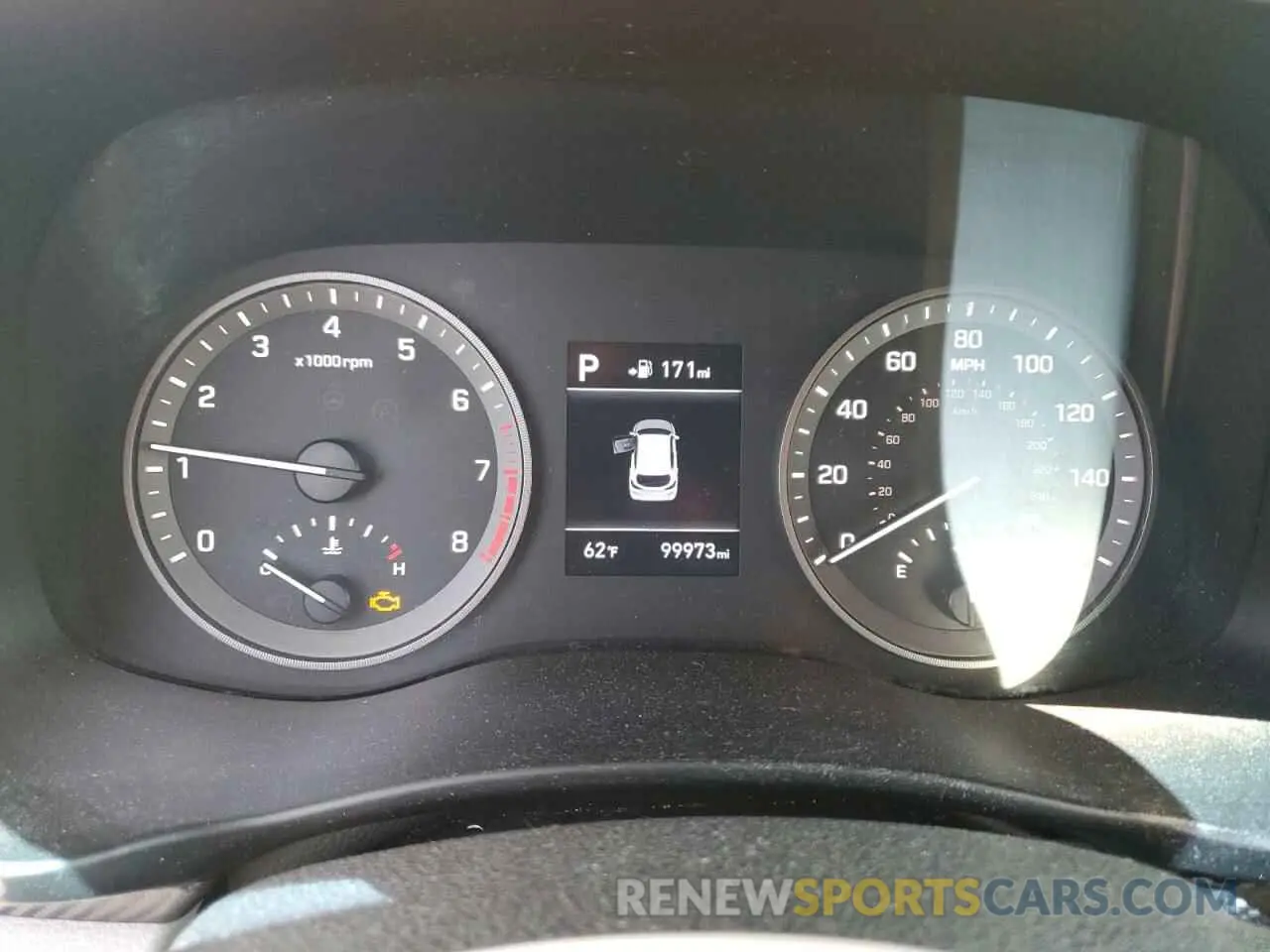 9 Photograph of a damaged car KM8J2CA46KU891372 HYUNDAI TUCSON 2019