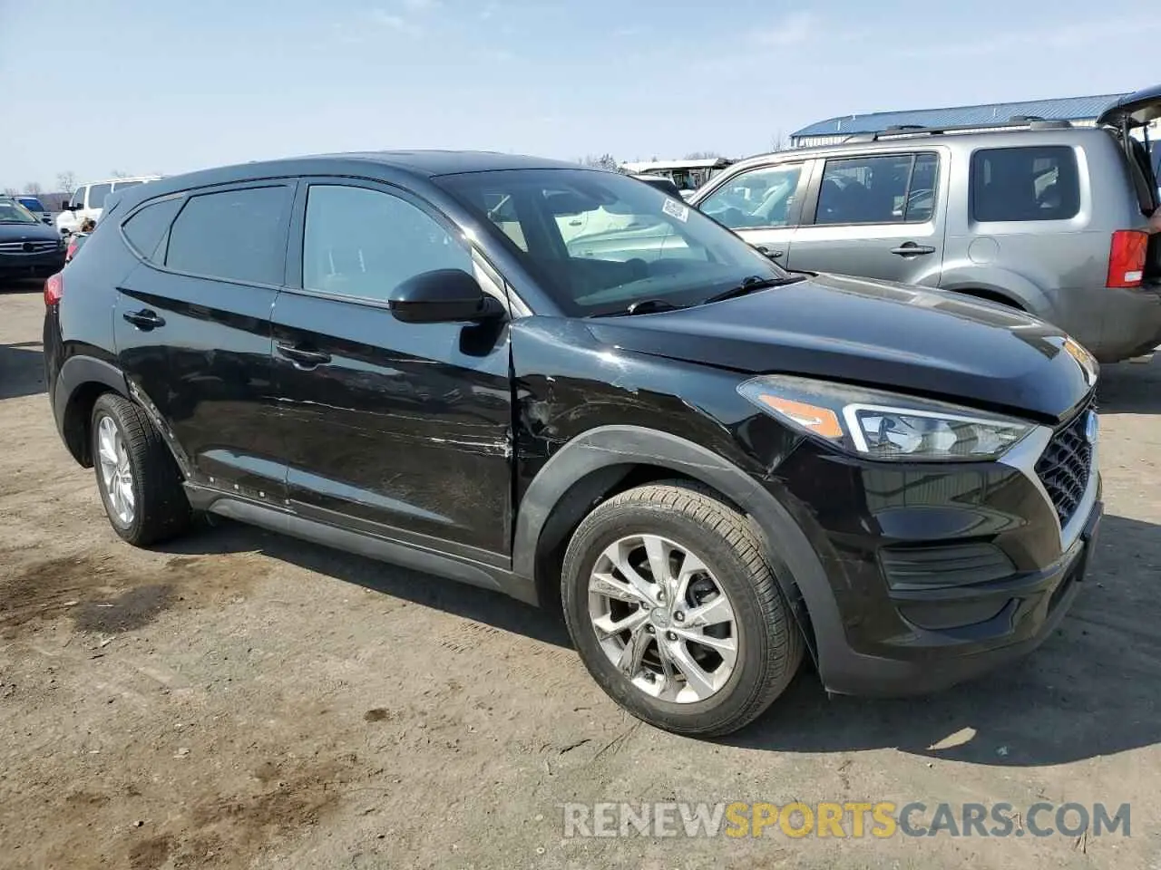4 Photograph of a damaged car KM8J2CA46KU893414 HYUNDAI TUCSON 2019