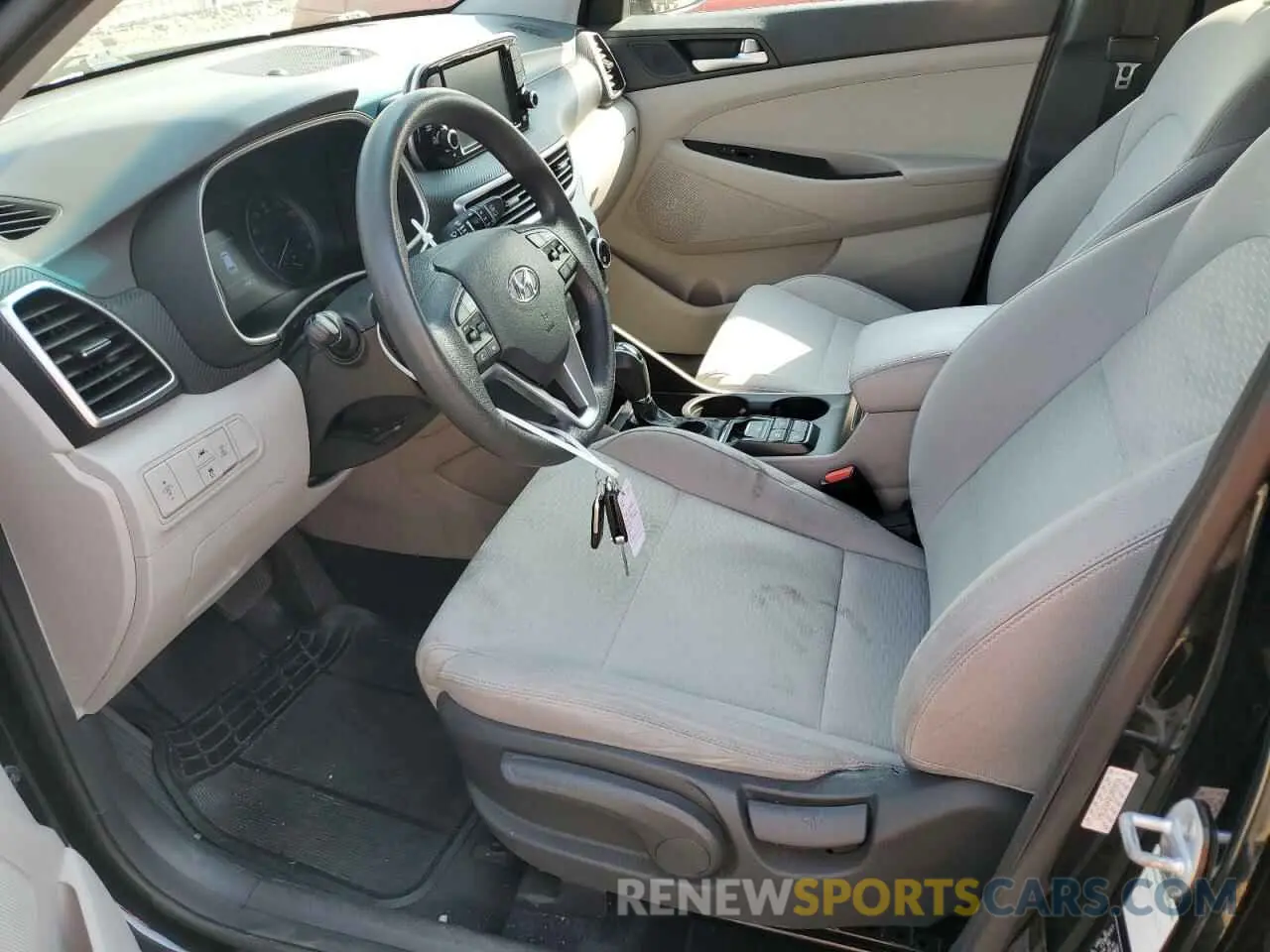 7 Photograph of a damaged car KM8J2CA46KU893414 HYUNDAI TUCSON 2019