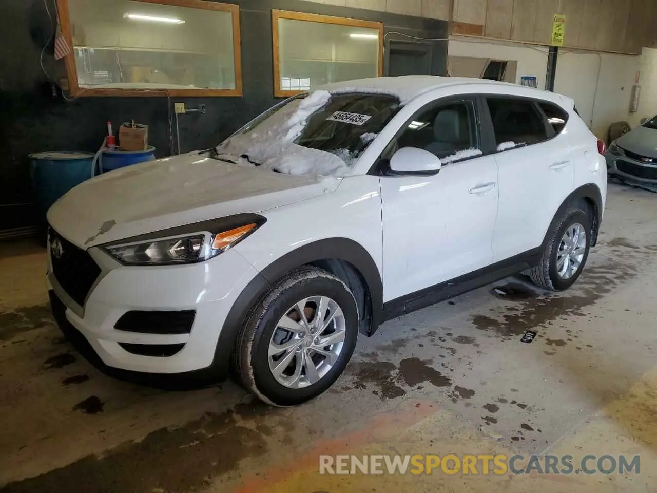 1 Photograph of a damaged car KM8J2CA46KU944667 HYUNDAI TUCSON 2019