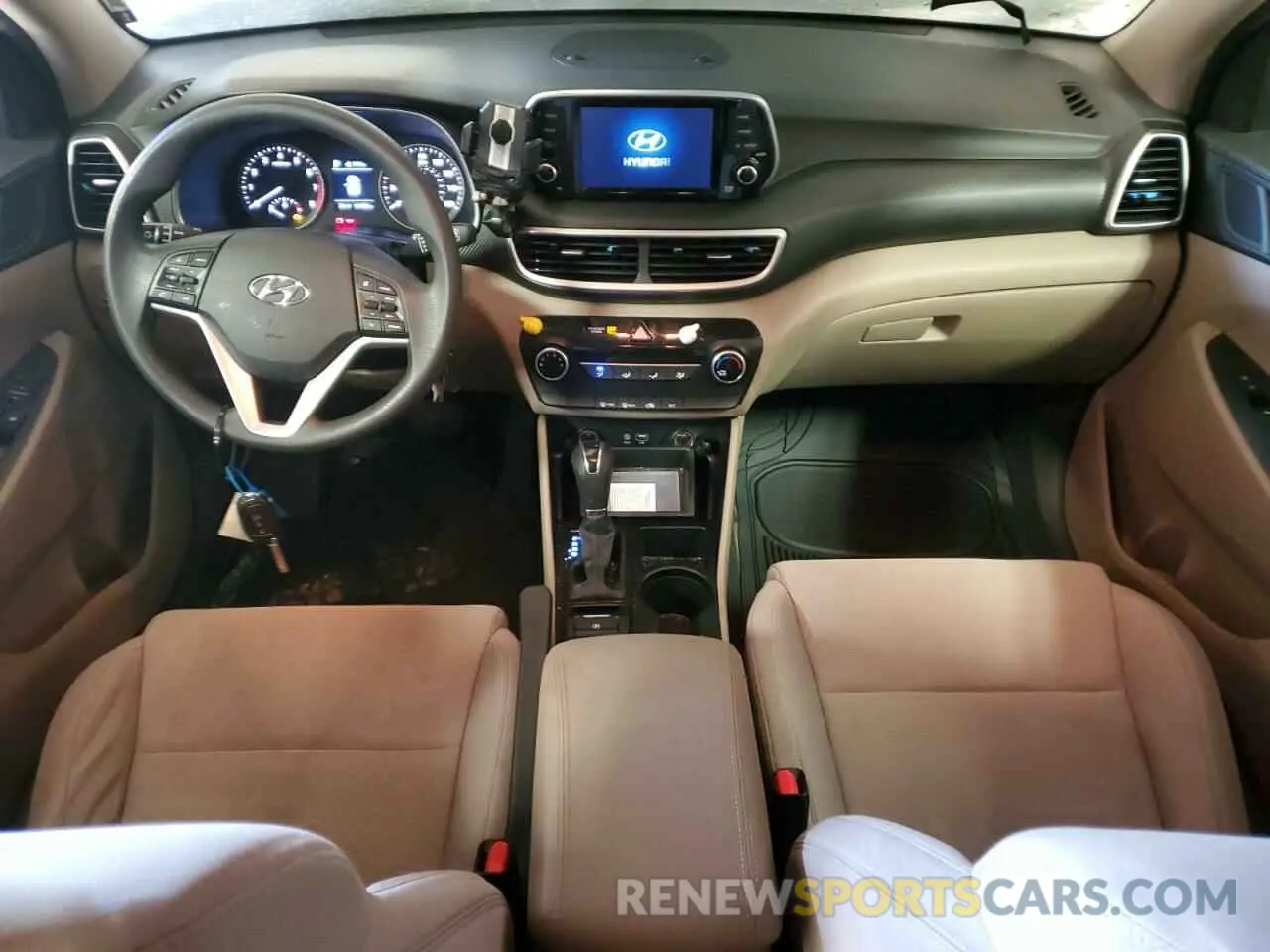 8 Photograph of a damaged car KM8J2CA46KU944667 HYUNDAI TUCSON 2019