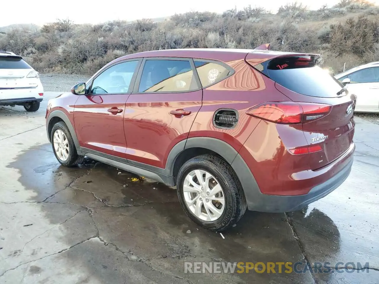2 Photograph of a damaged car KM8J2CA46KU956494 HYUNDAI TUCSON 2019