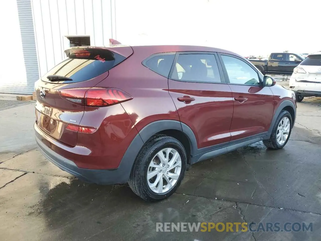 3 Photograph of a damaged car KM8J2CA46KU956494 HYUNDAI TUCSON 2019