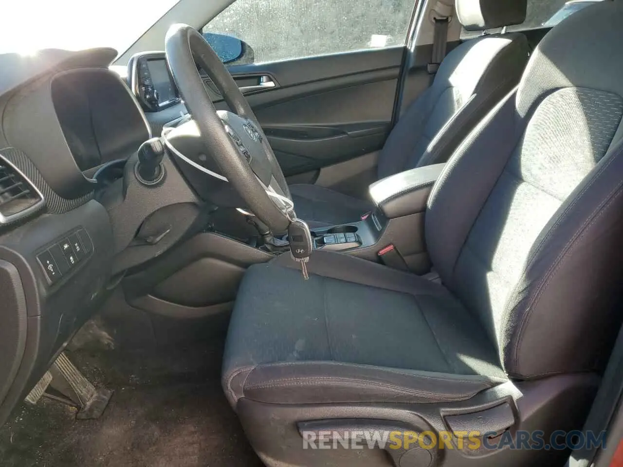 7 Photograph of a damaged car KM8J2CA46KU956494 HYUNDAI TUCSON 2019