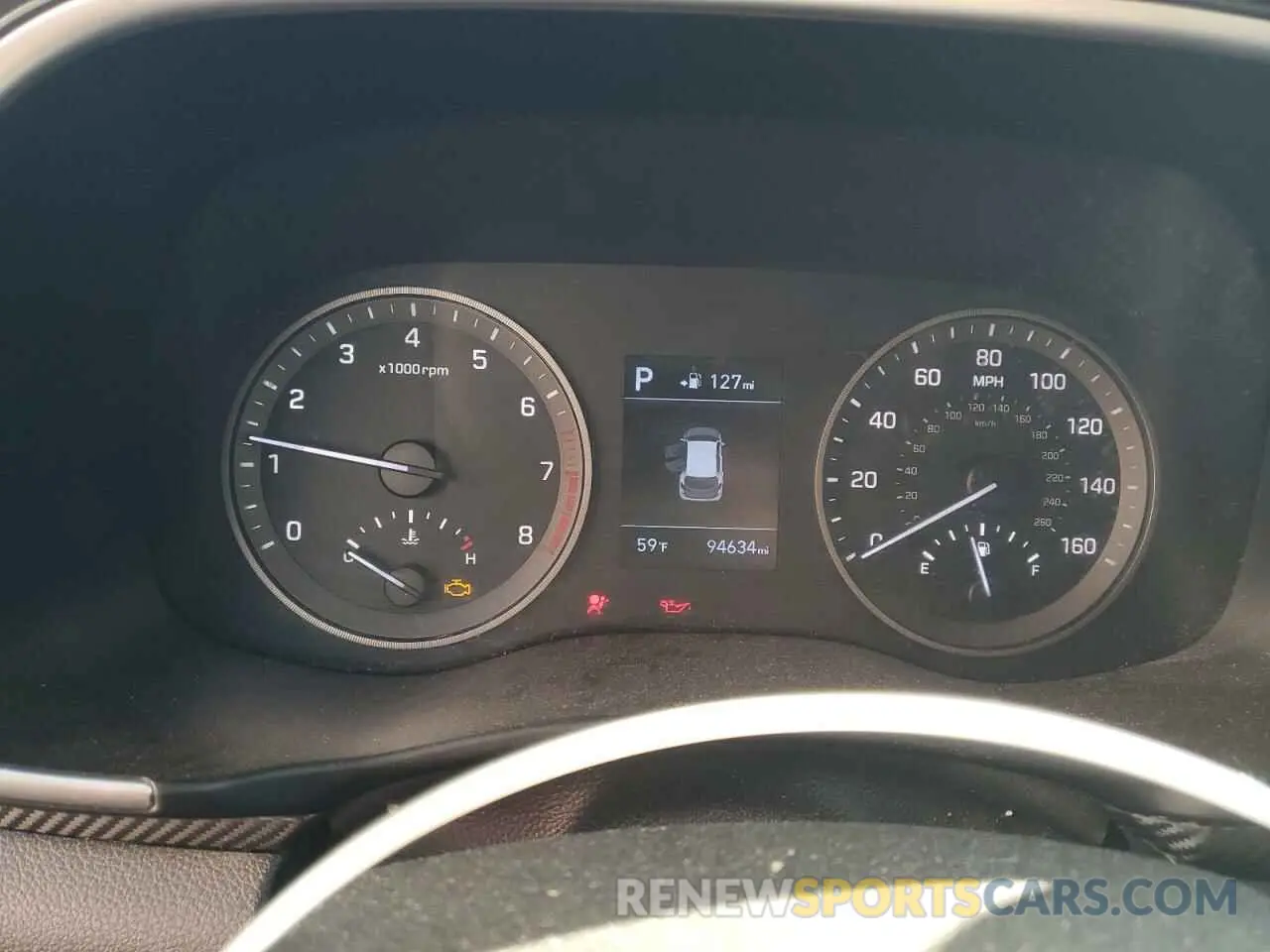 9 Photograph of a damaged car KM8J2CA46KU956494 HYUNDAI TUCSON 2019