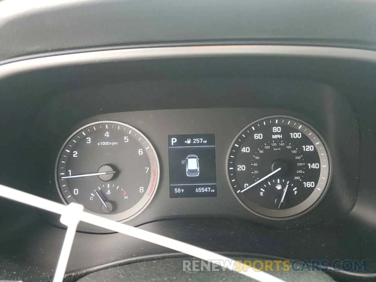 9 Photograph of a damaged car KM8J2CA47KU023560 HYUNDAI TUCSON 2019