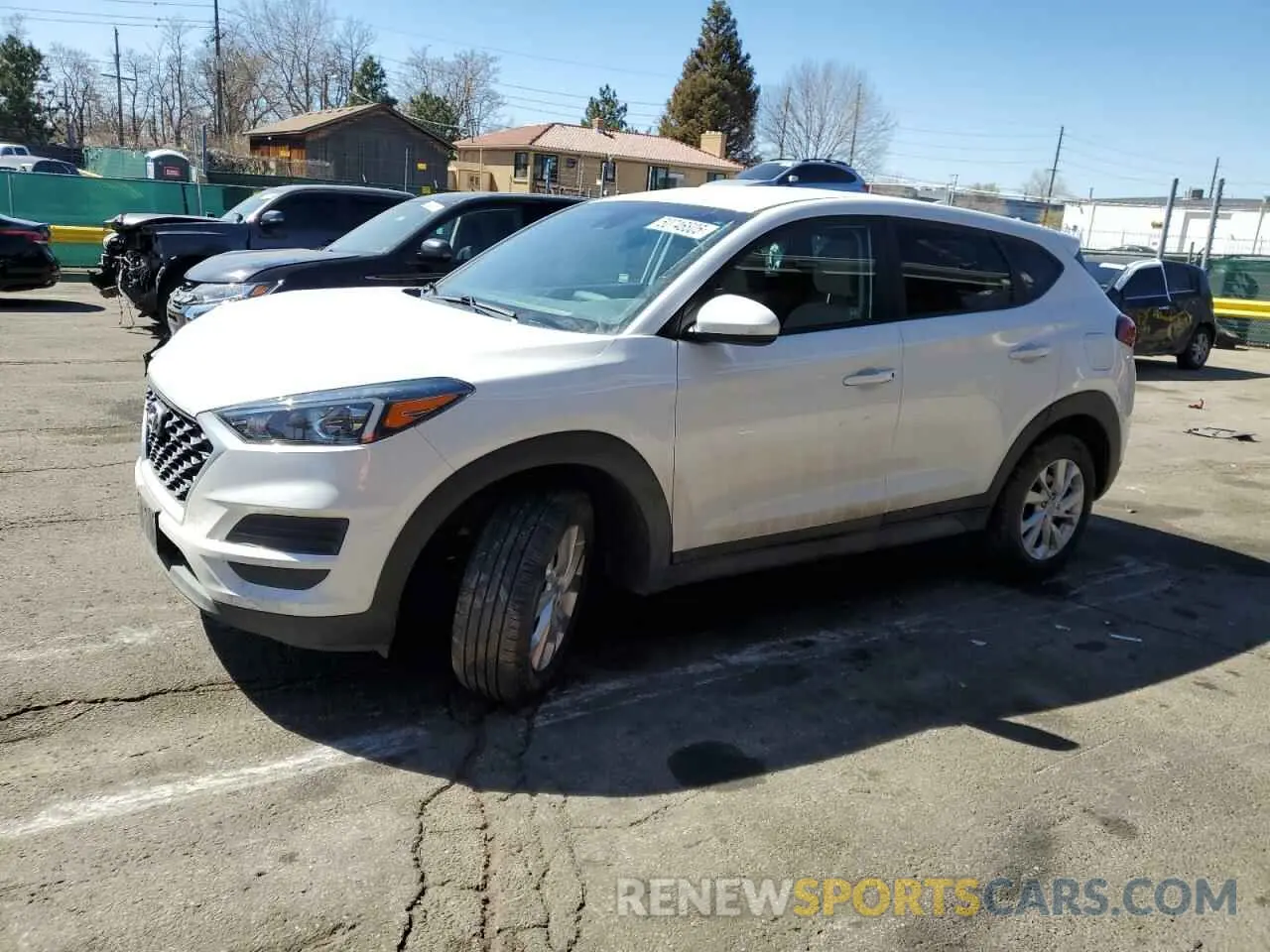 1 Фотография поврежденного автомобиля KM8J2CA47KU033909 HYUNDAI TUCSON 2019