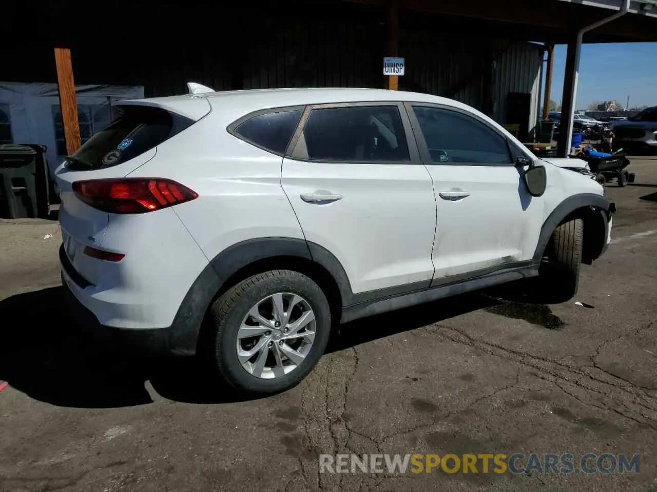 3 Фотография поврежденного автомобиля KM8J2CA47KU033909 HYUNDAI TUCSON 2019