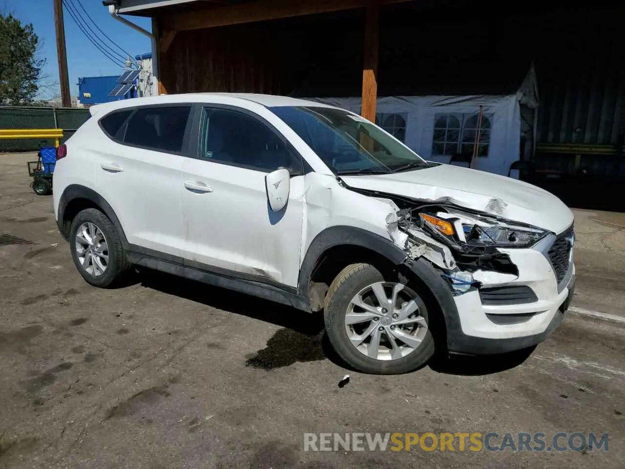 4 Фотография поврежденного автомобиля KM8J2CA47KU033909 HYUNDAI TUCSON 2019