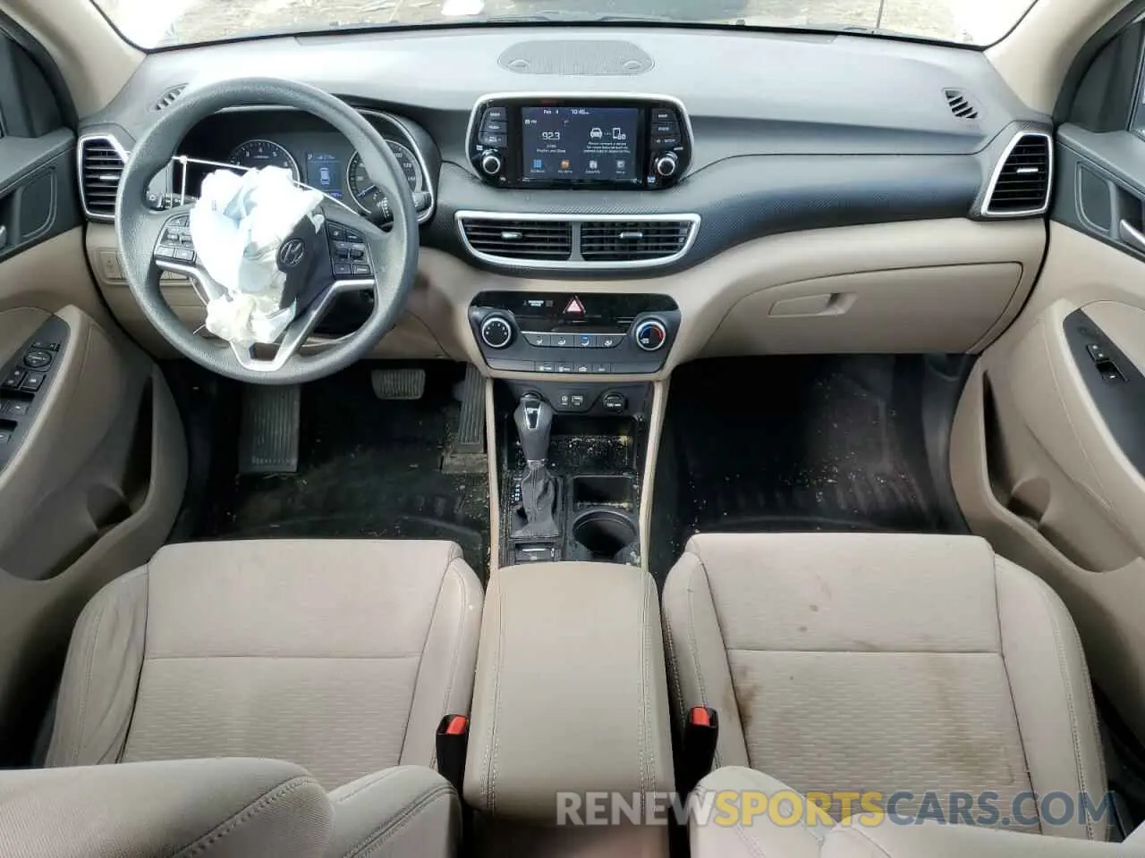 8 Фотография поврежденного автомобиля KM8J2CA47KU055568 HYUNDAI TUCSON 2019