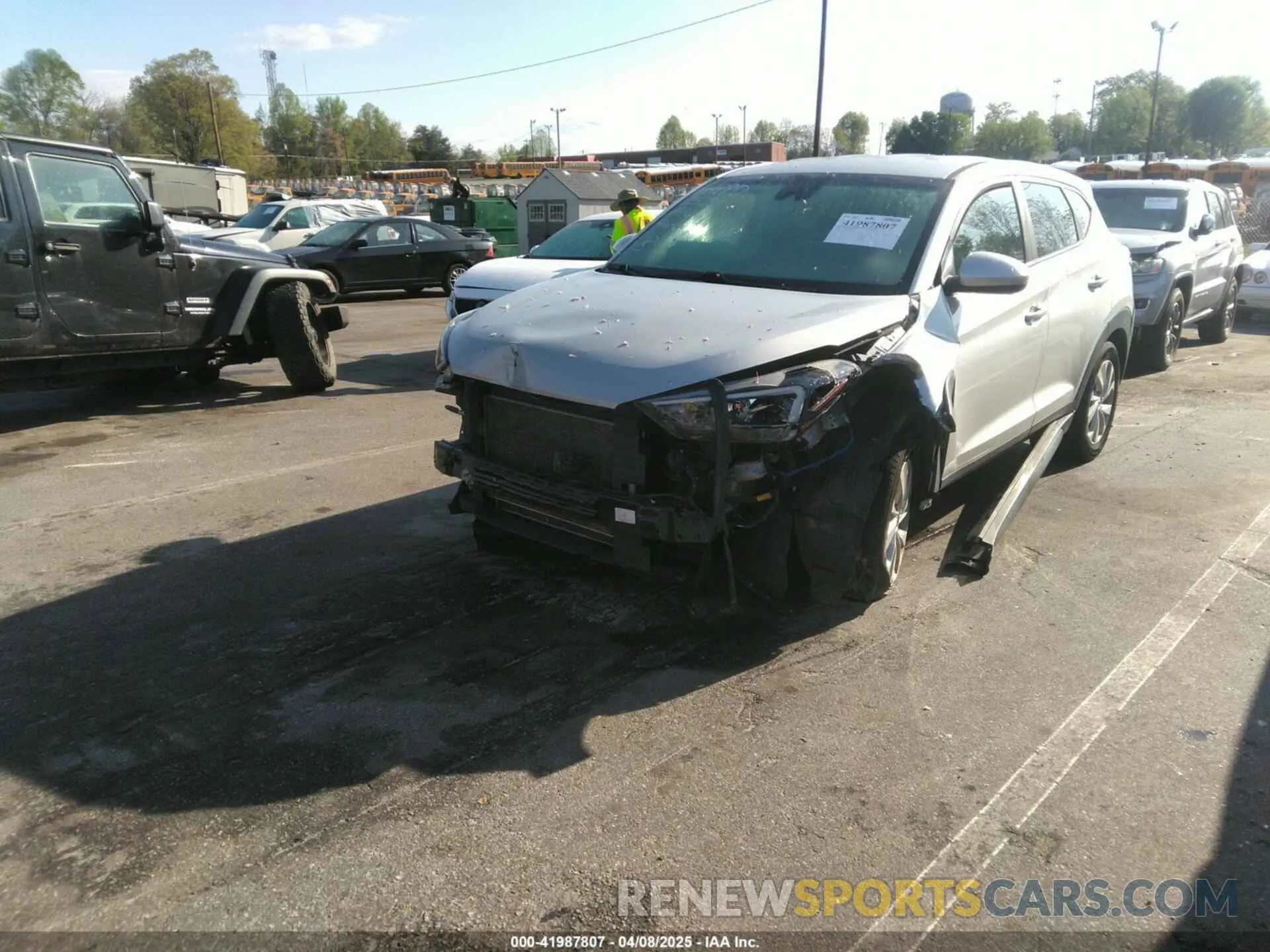 2 Photograph of a damaged car KM8J2CA47KU918983 HYUNDAI TUCSON 2019
