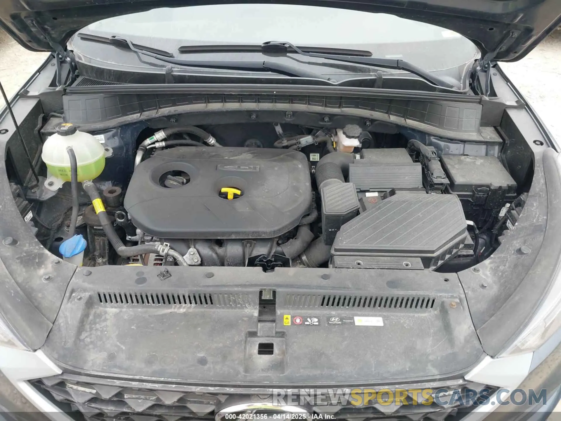 10 Photograph of a damaged car KM8J2CA47KU993439 HYUNDAI TUCSON 2019