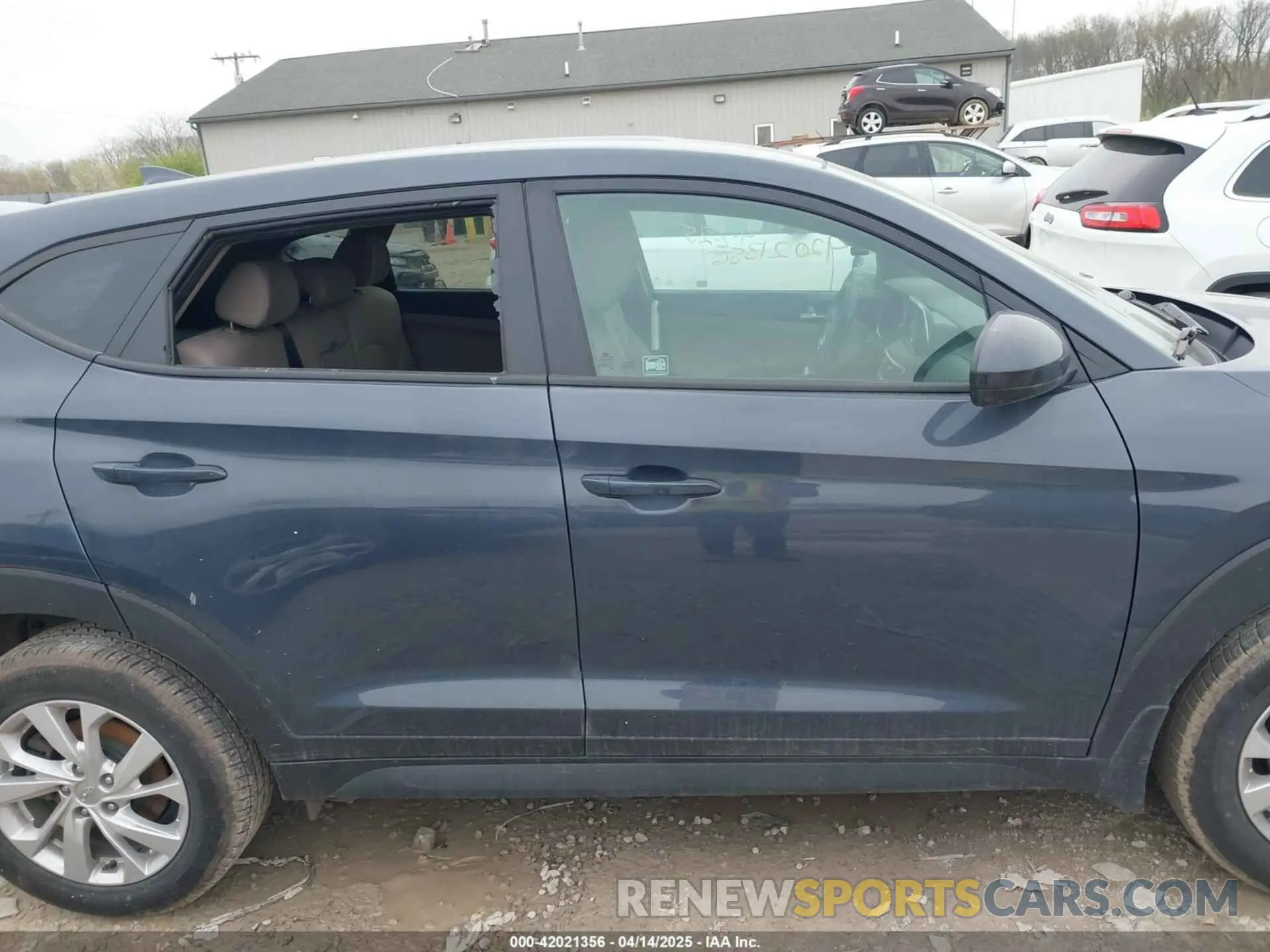 13 Photograph of a damaged car KM8J2CA47KU993439 HYUNDAI TUCSON 2019