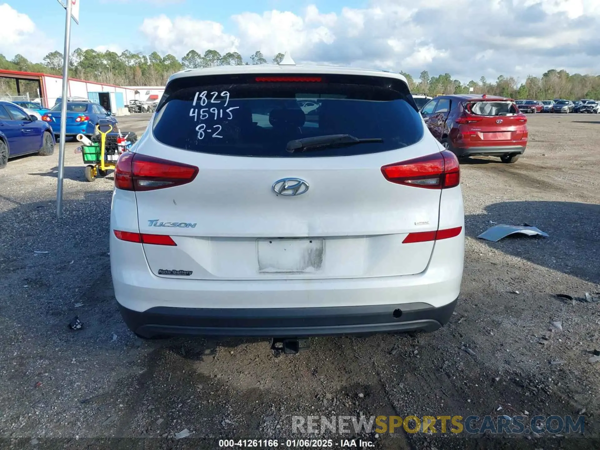 16 Photograph of a damaged car KM8J2CA48KU951829 HYUNDAI TUCSON 2019